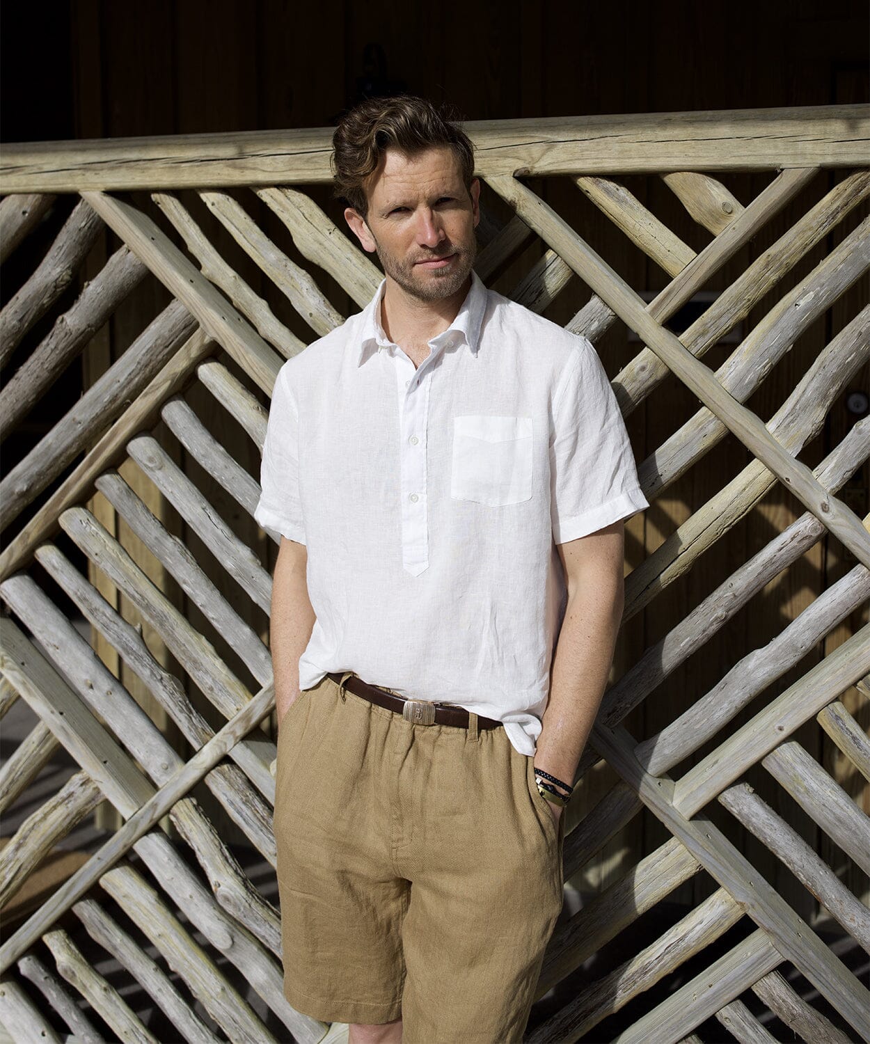 Warren Short Sleeve Shirt Button Downs OOBE BRAND