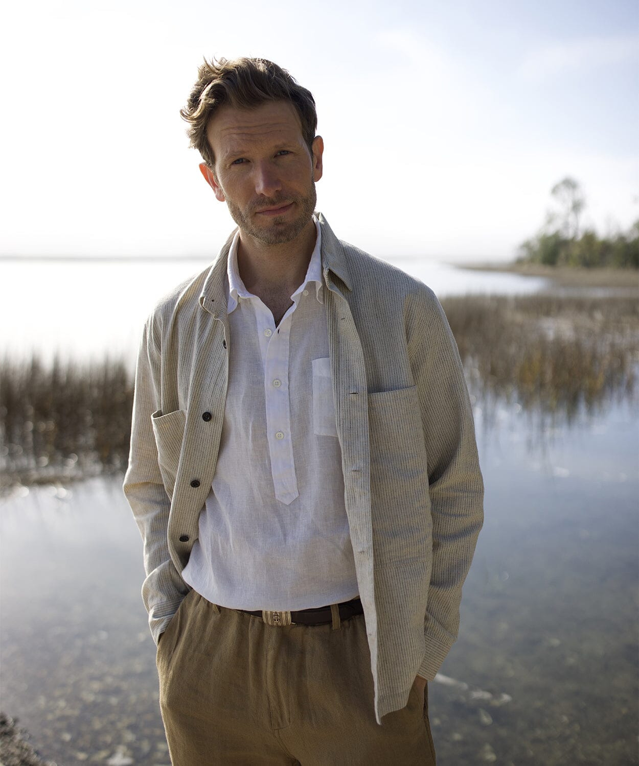 Montagu Stripe Shirt Jacket Jackets OOBE BRAND