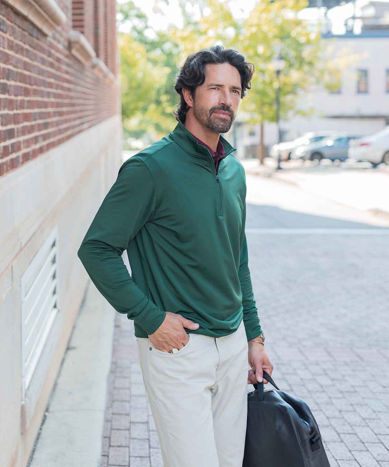 Durant Performance Pullover Knits OOBE Essentials