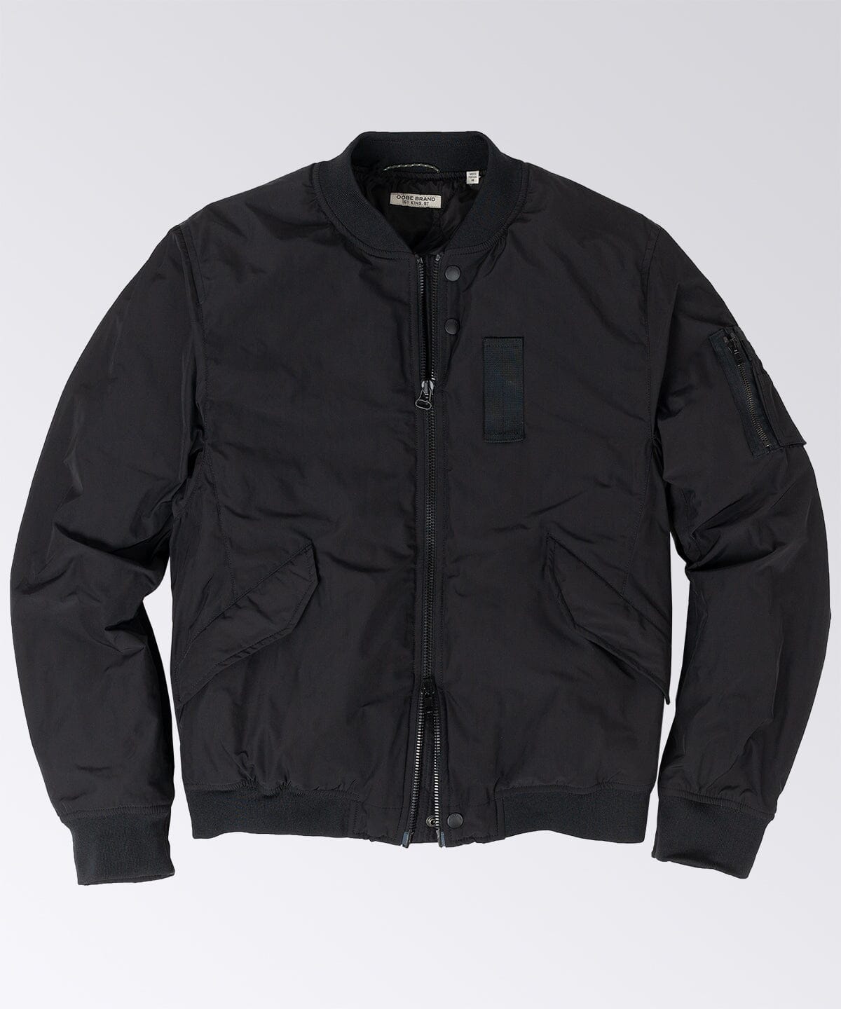 Flight Jacket Jackets OOBE BRAND Black S 