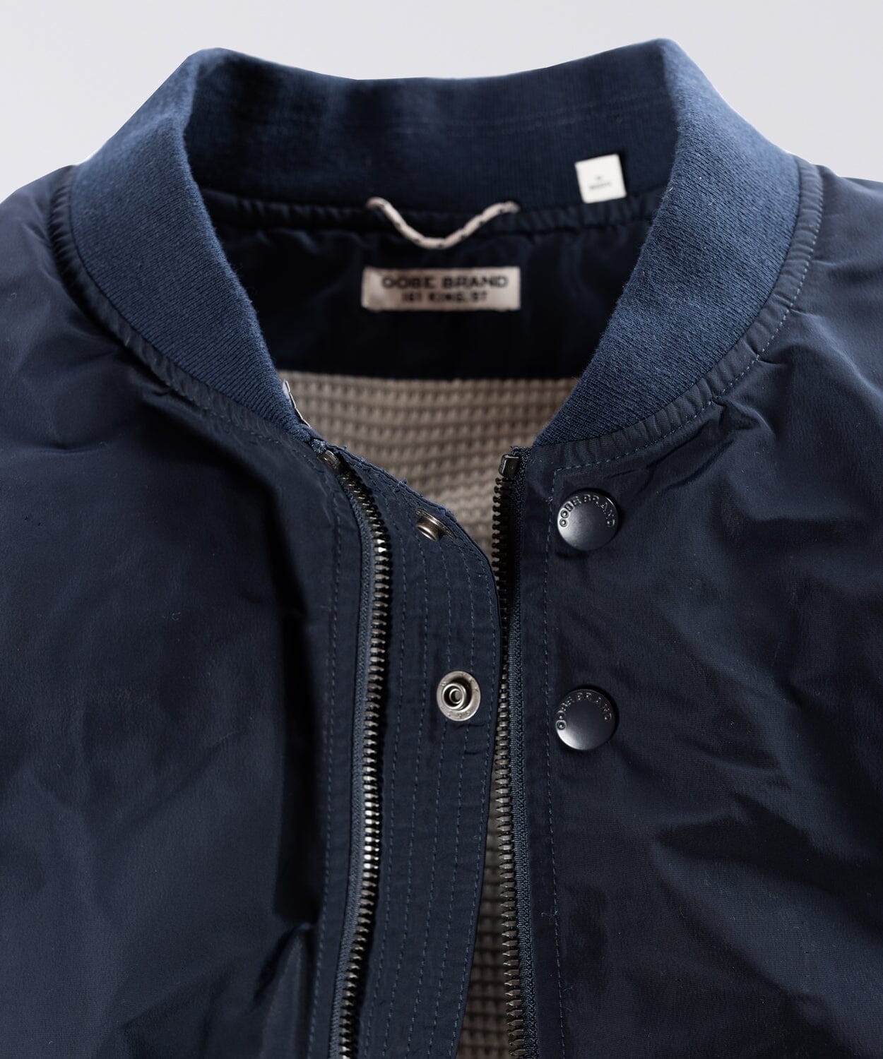 Gordon Flight Jacket - True Navy - OOBE Brand