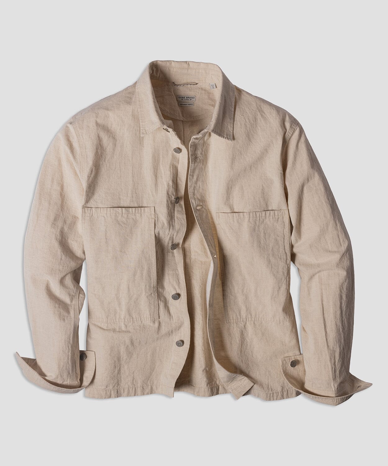 Montagu Shirt Jacket Jackets OOBE BRAND Natural S