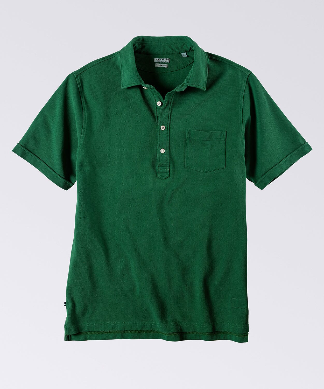 green mens polo shirt by oobe brand