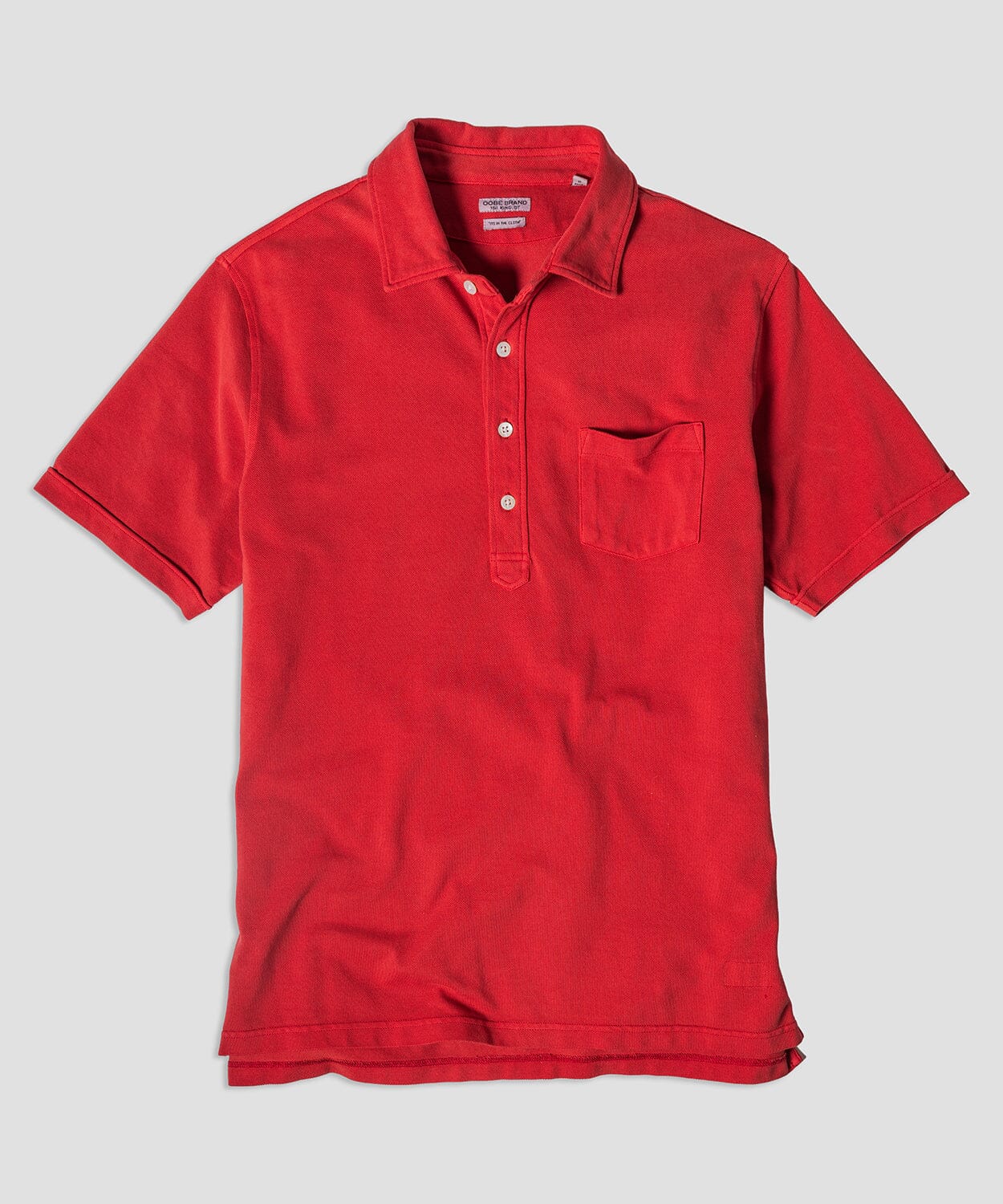 Avedon Pocket Polo Polo Shirts OOBE BRAND Currant S