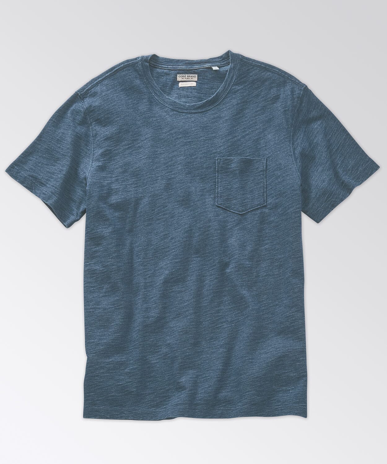 Sutherland Light Indigo Pocket Tee Tees OOBE BRAND Light Indigo S 