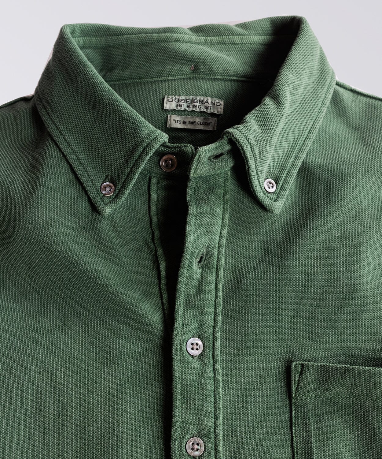 Green Long Sleeve Polo - OOBE BRAND