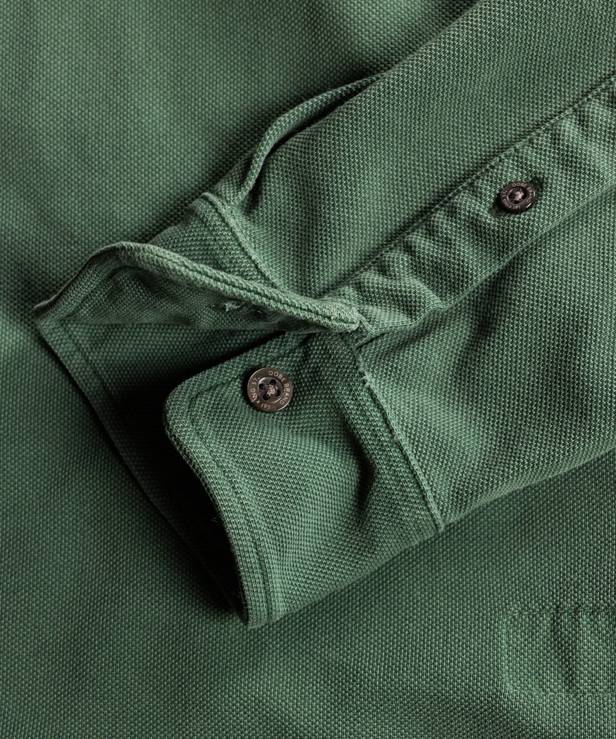Green Long Sleeve Polo - OOBE BRAND