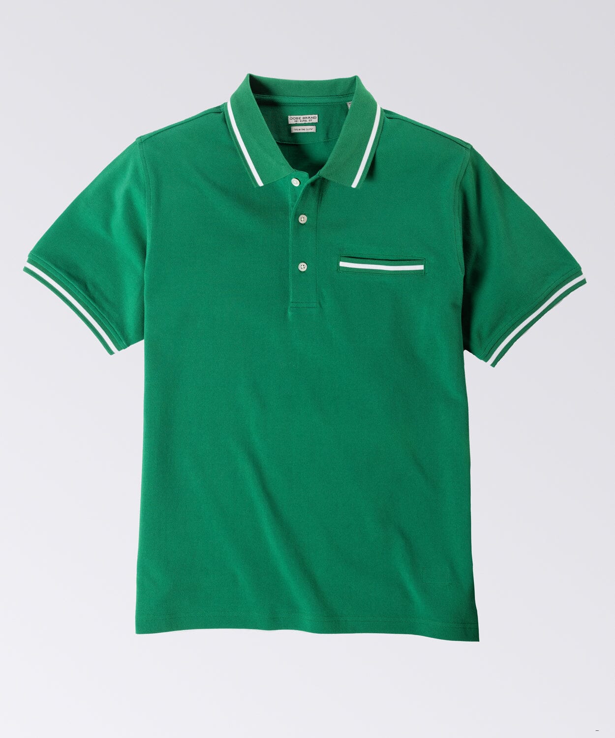 Amherst Polo Polo Shirts OOBE BRAND Augusta Green White S
