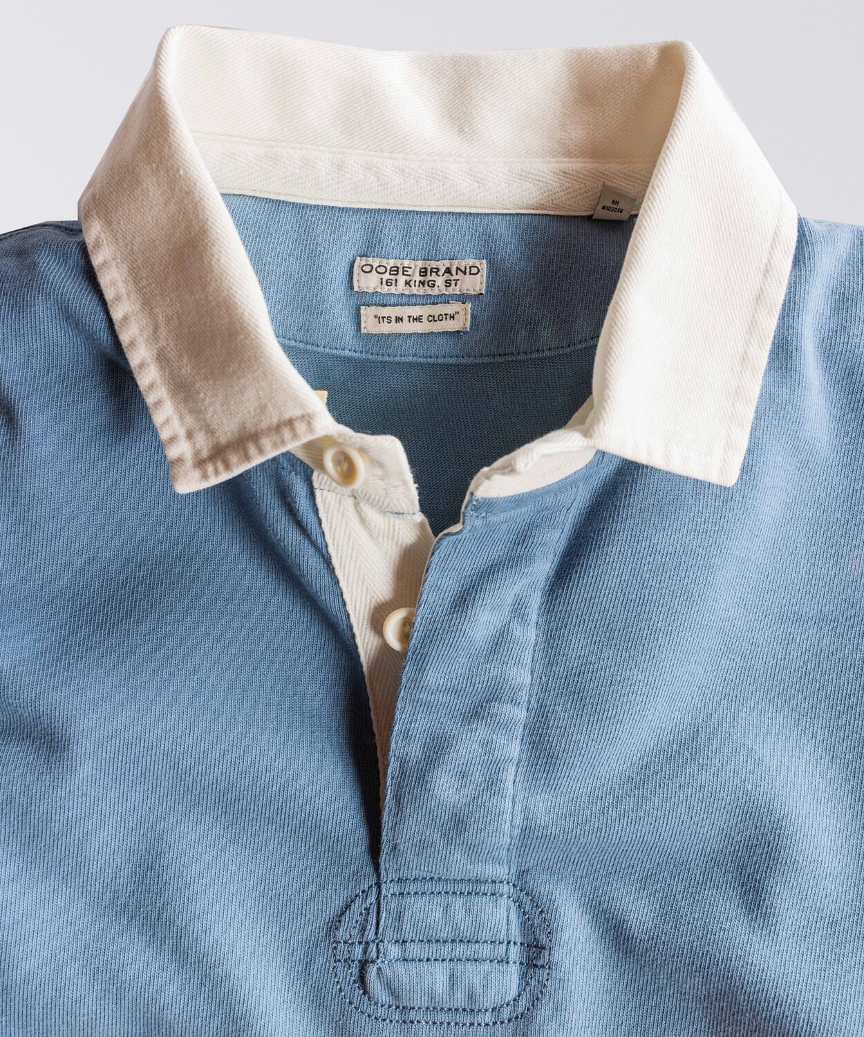 Long Sleeve rugby stripe polo - OOBE BRAND