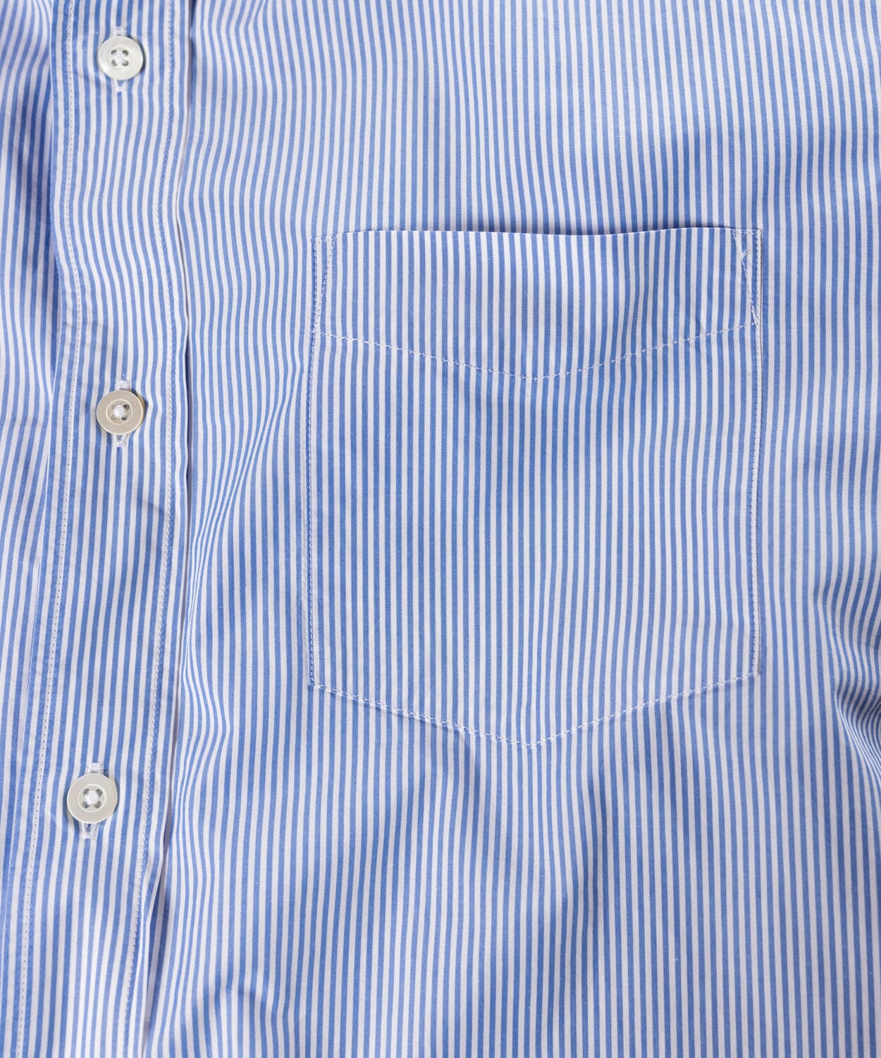 Blue White Striped button down shirt - OOBE Brand