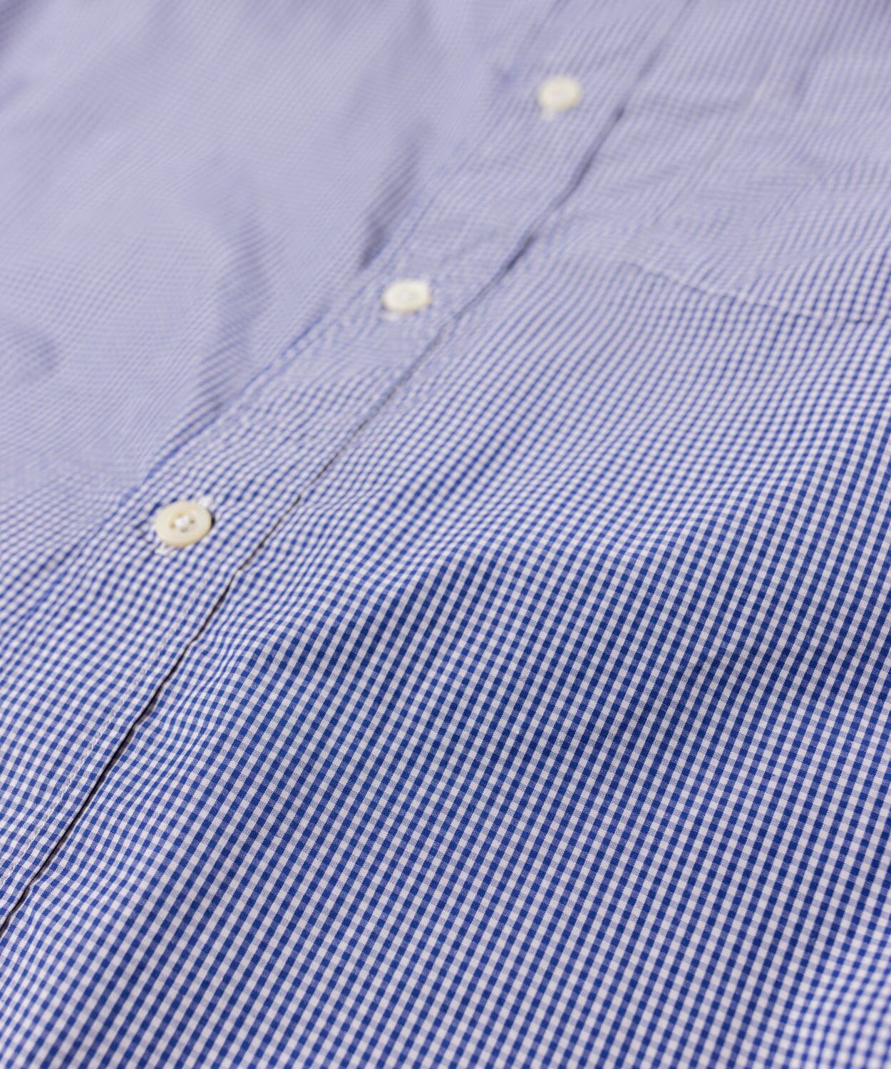 Blue and white check button down shirt - OOBE Brand