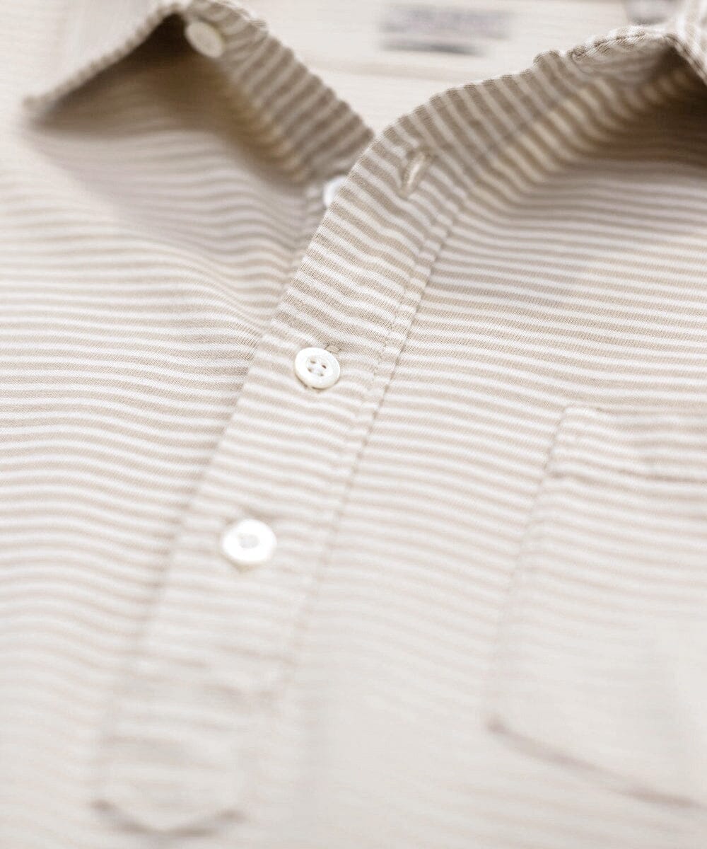 Avedon Stripe Polo Polo Shirts OOBE BRAND