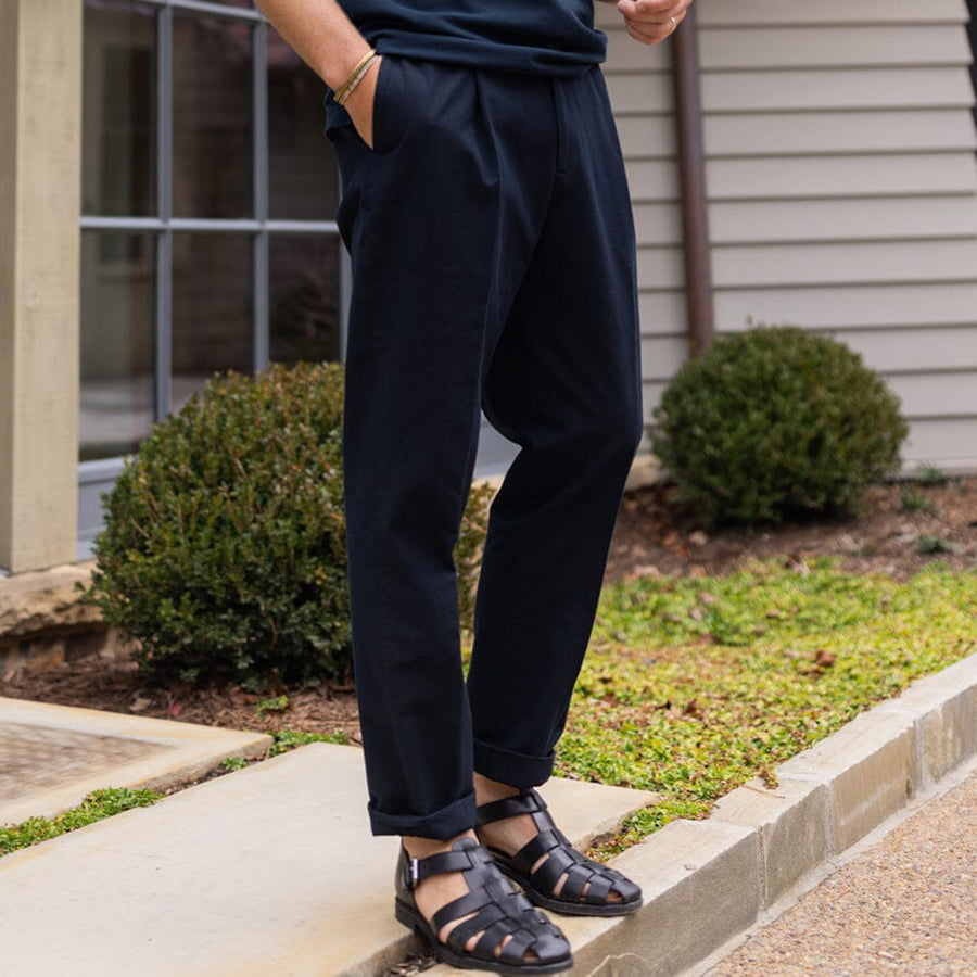 man wearing pants by oobe brand