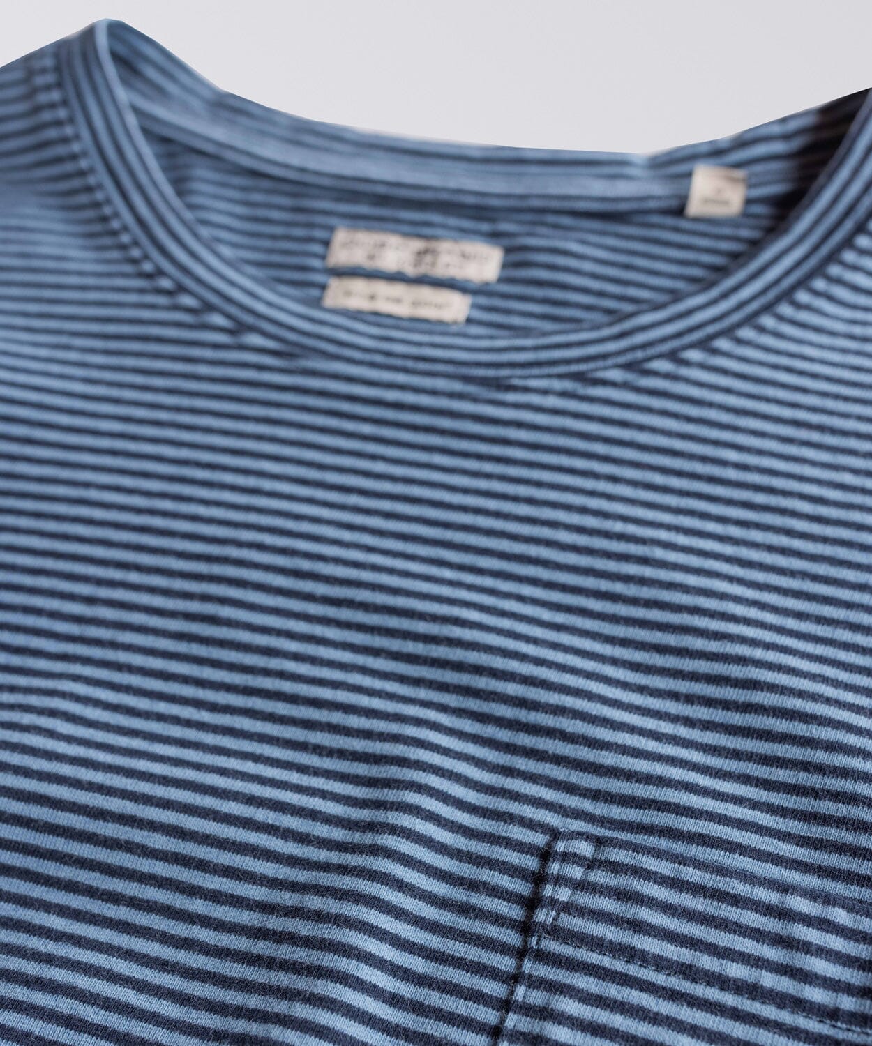 Blue Stripe Tee - OOBE BRAND