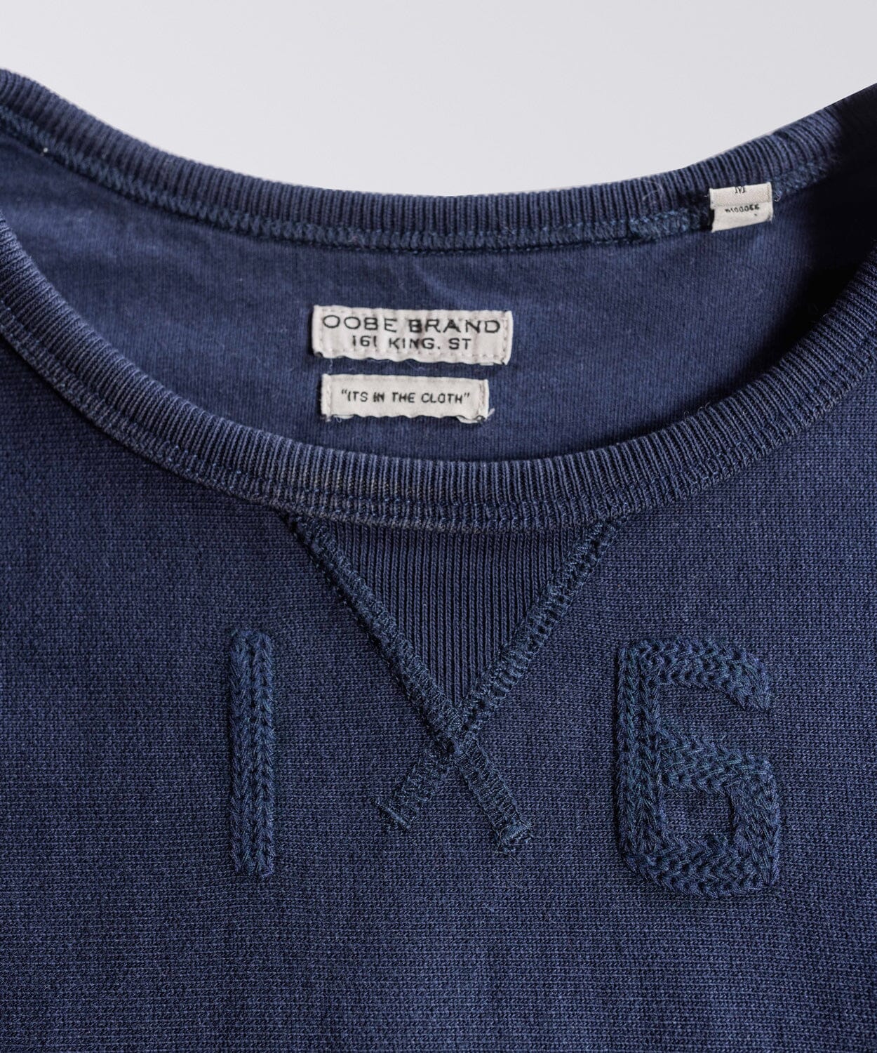 Navy Blue Crew Neck Shirt - OOBE BRAND