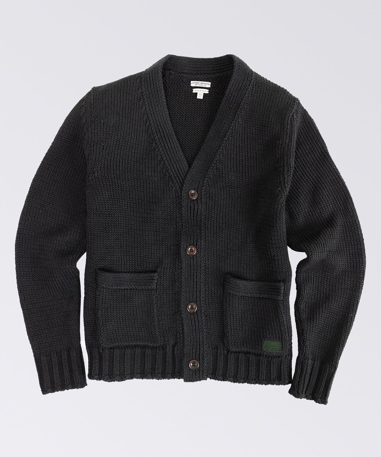 Wesley Cardigan - Black - OOBE Brand