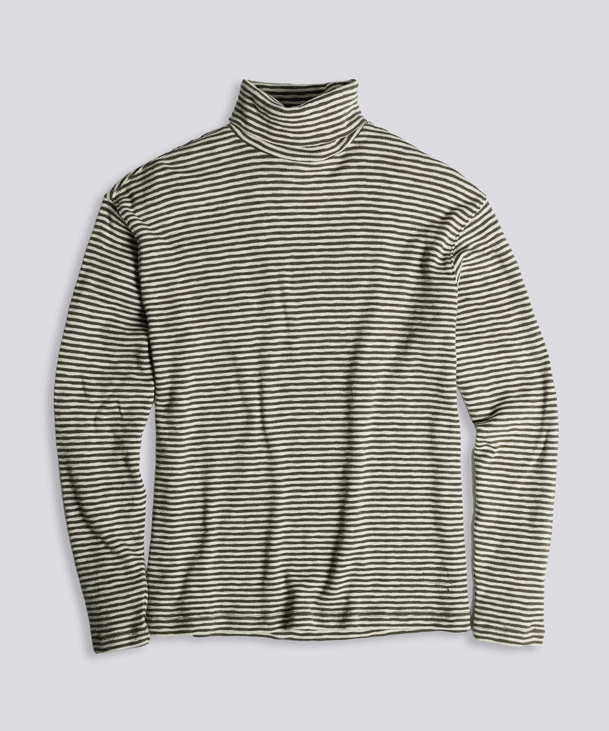 Cooper Turtleneck Knits OOBE BRAND Mosswood Stripe S