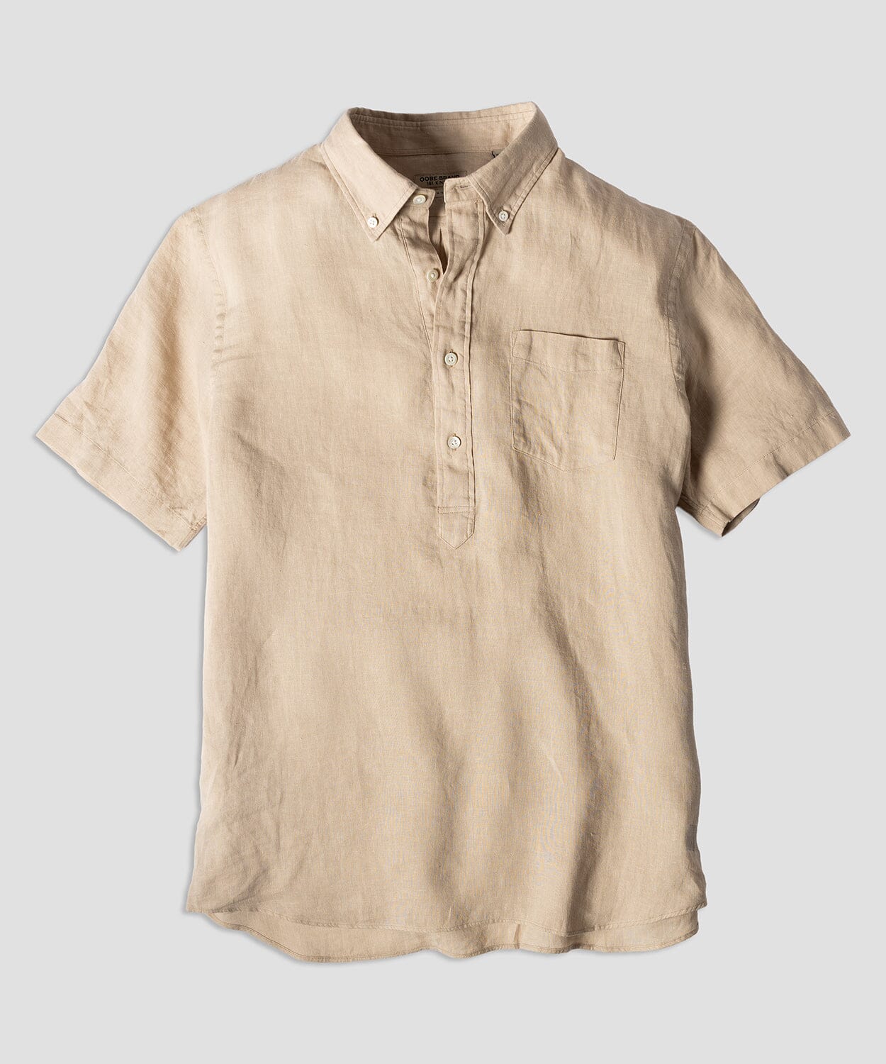 Warren Short Sleeve Shirt Button Downs OOBE BRAND Sand S