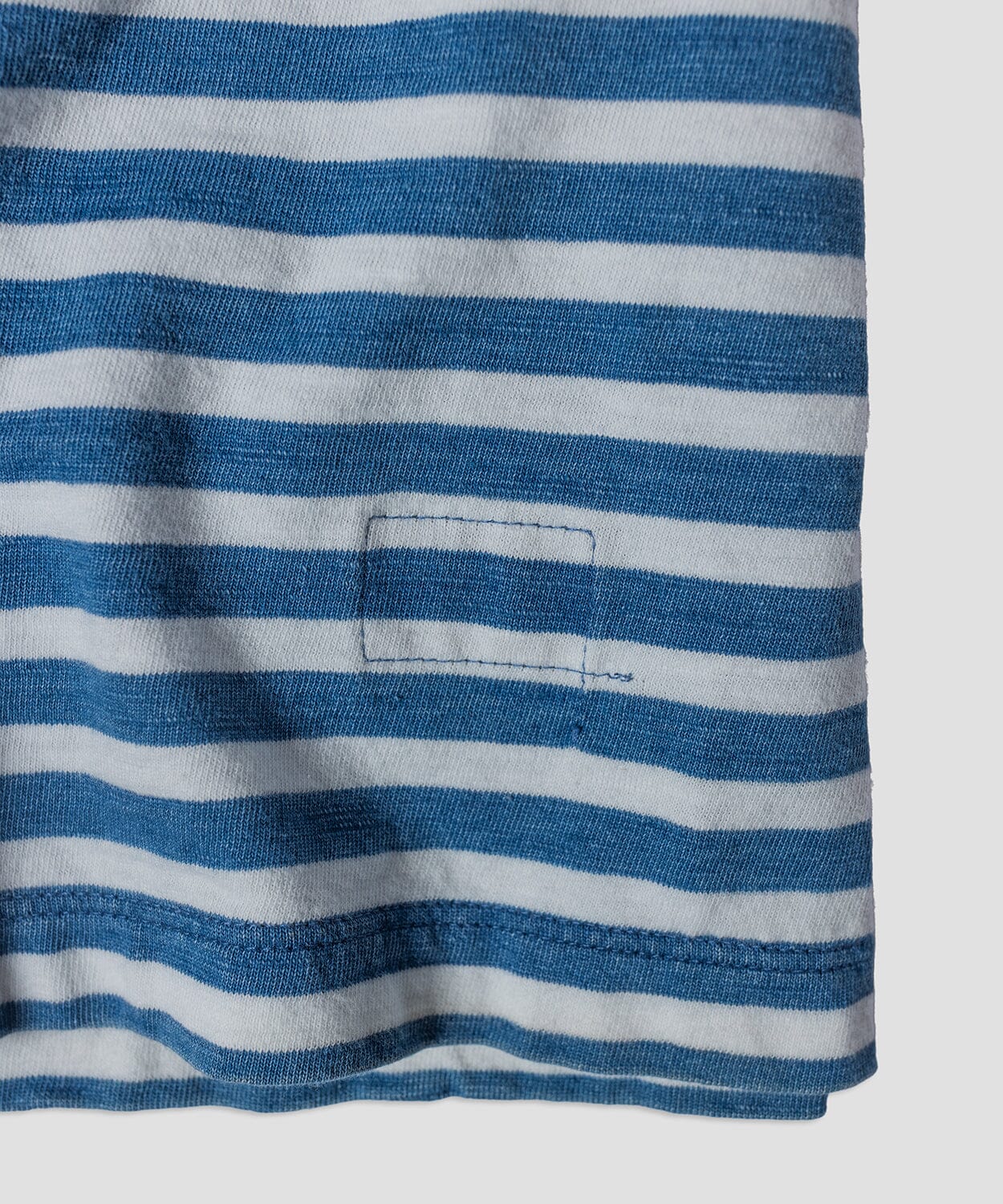 Pinckney Indigo Cabana Stripe Tee Tees OOBE BRAND