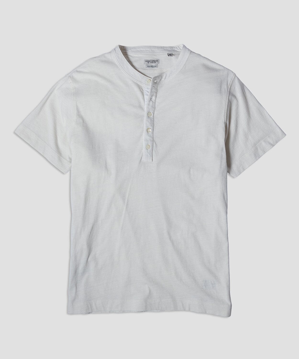 Edisto Short Sleeve Henley Knits OOBE BRAND Natural S