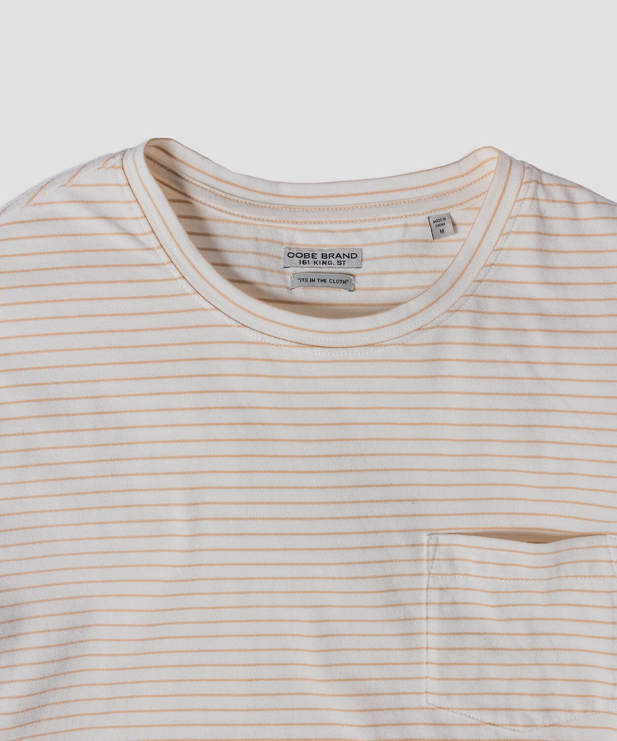 Sutherland Pinstripe Tee Tees OOBE BRAND