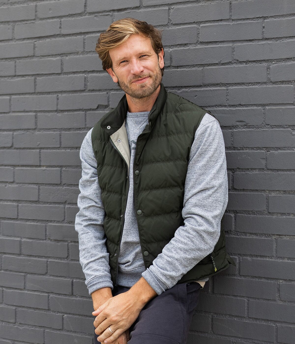 Harbor Quilted Vest | OOBE BRAND Menswear