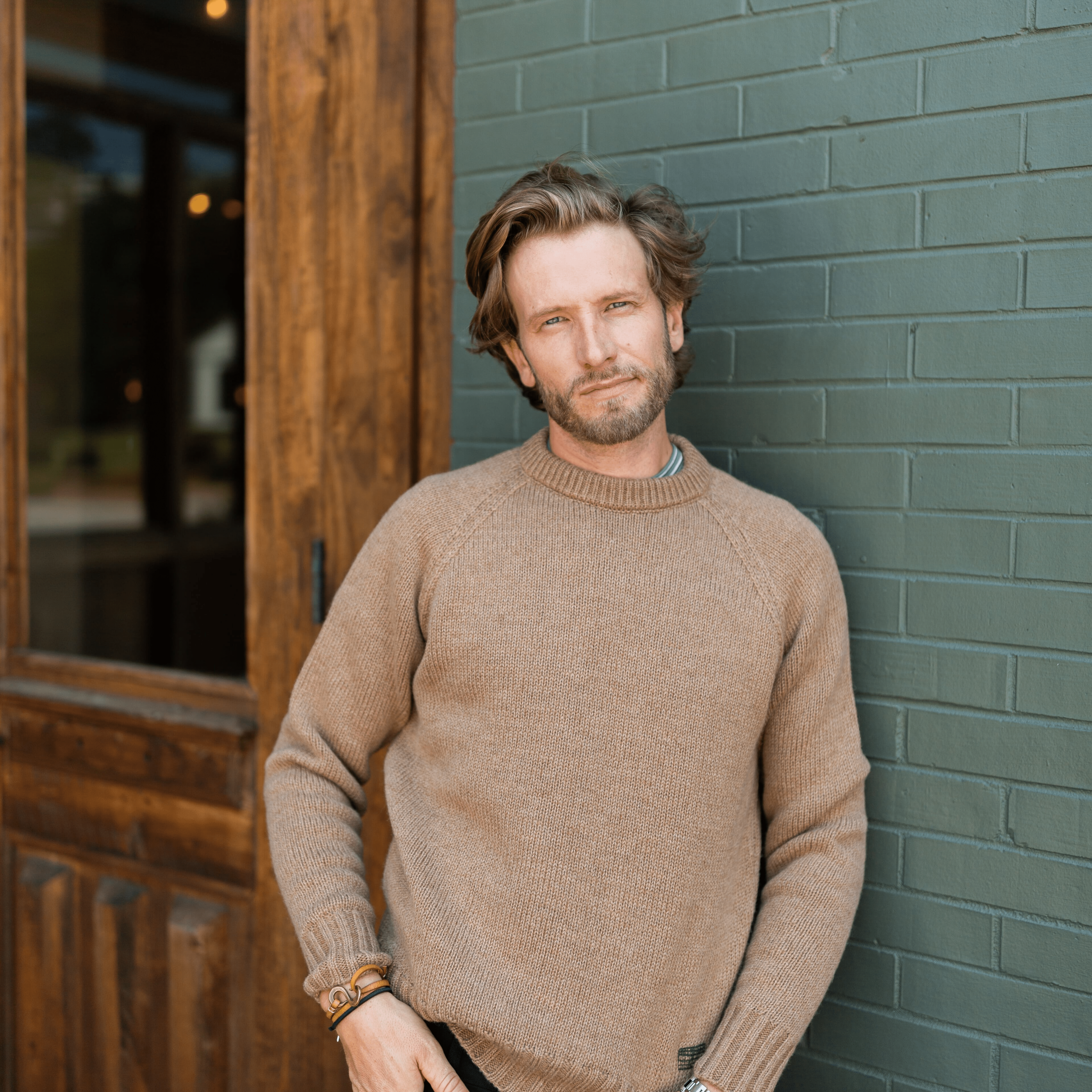 Edisto Crew Wool Sweater