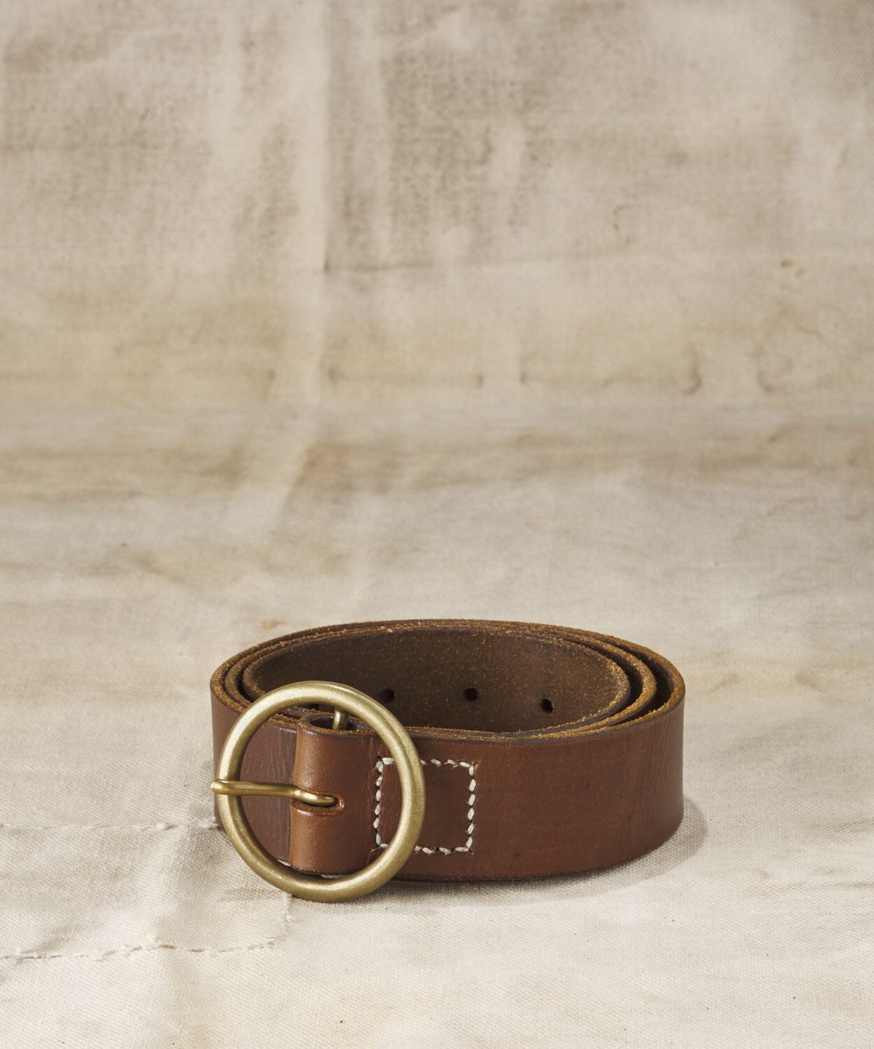 Trestle Belt Accessories OOBE BRAND Brown Brass 32" 