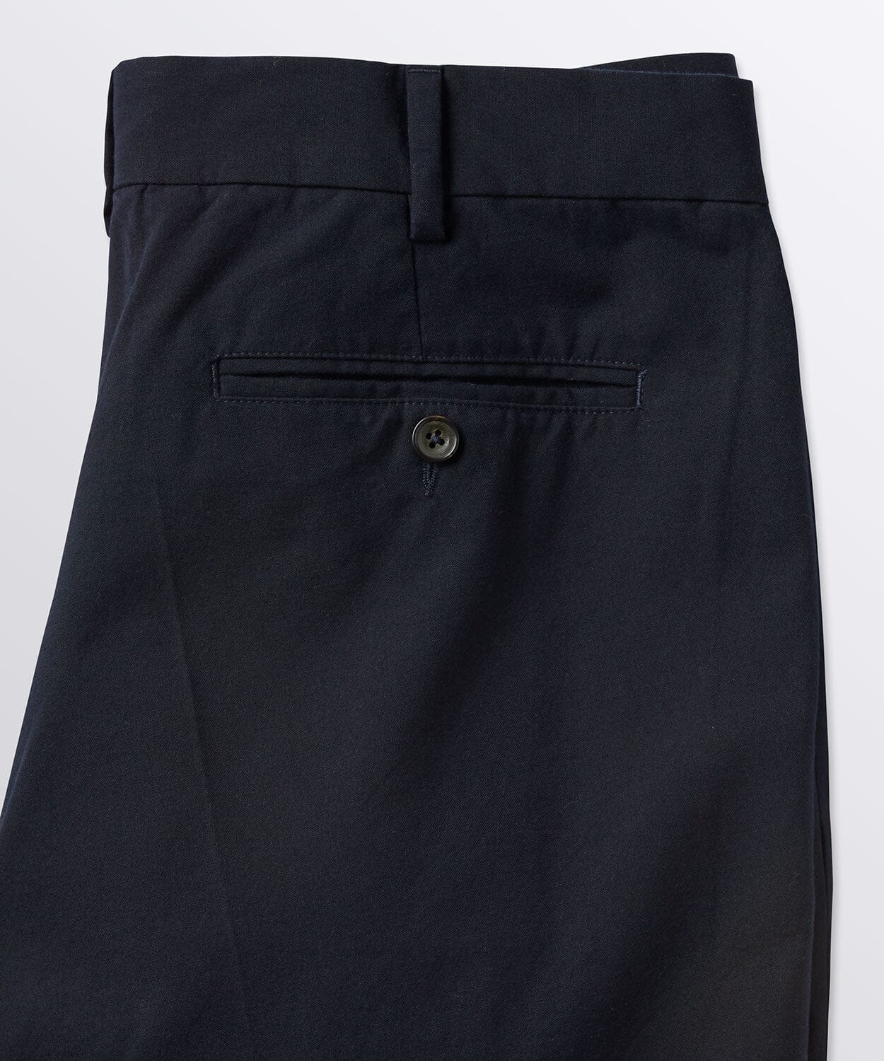 Close Up of Back Button Through Pocket