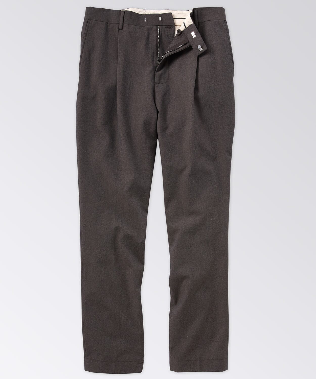 Single Pleated Wool Pant