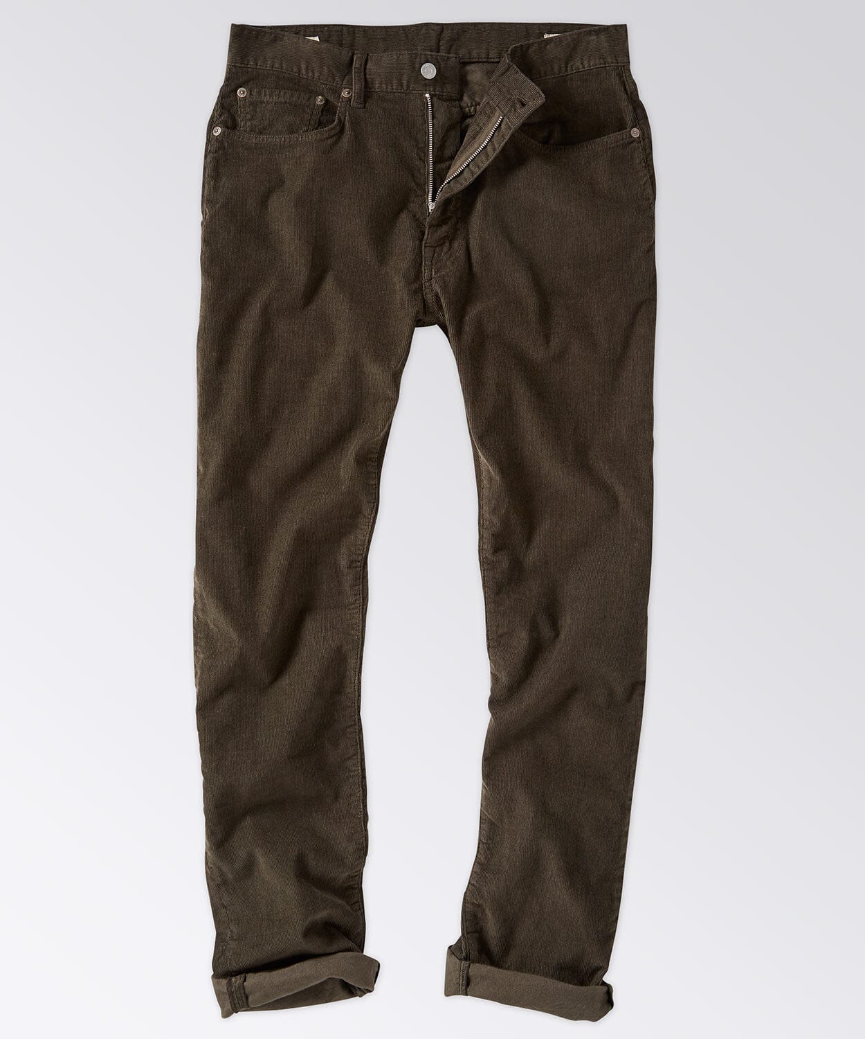 front of corduroy pants