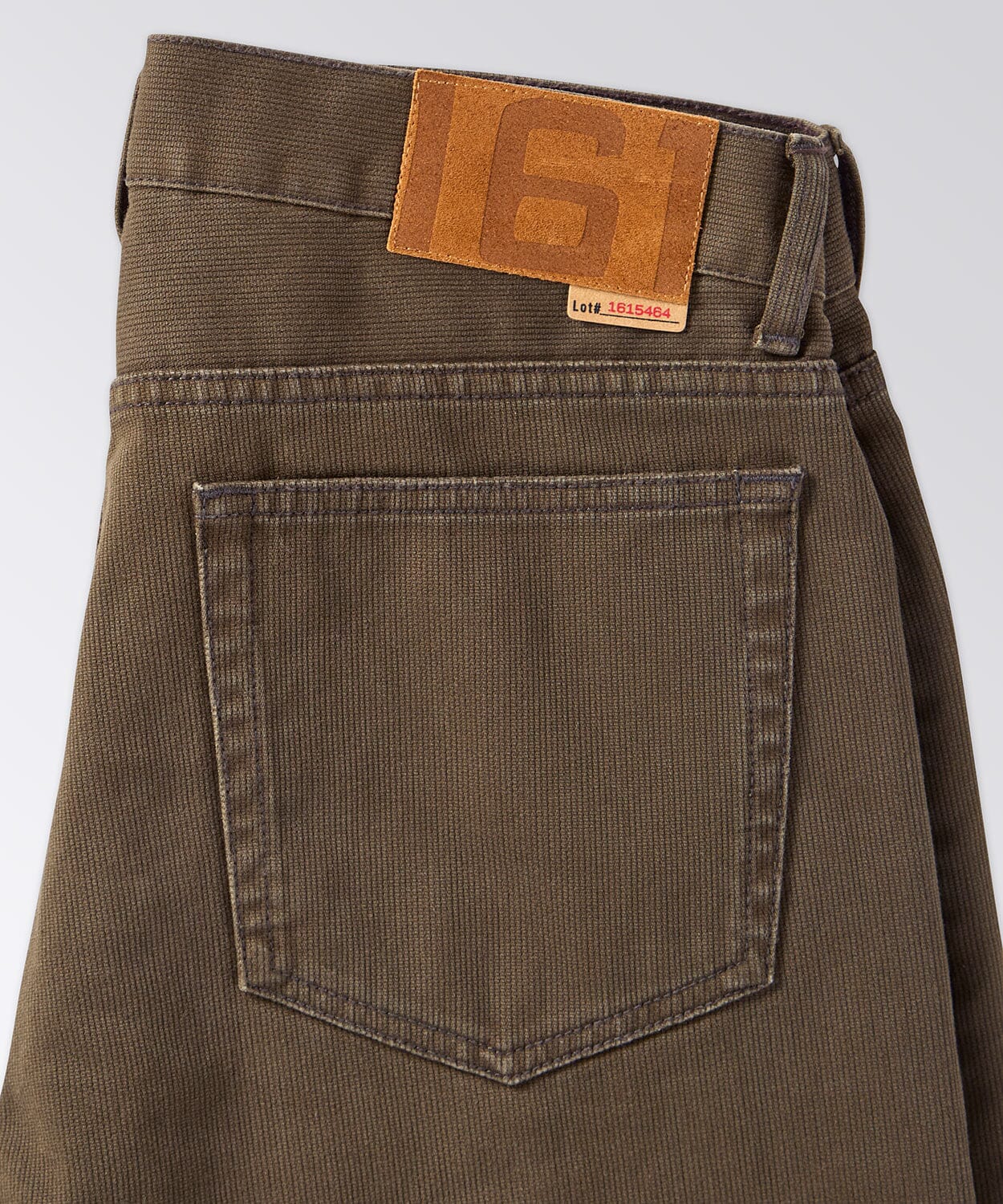 back of mens corduroy pants