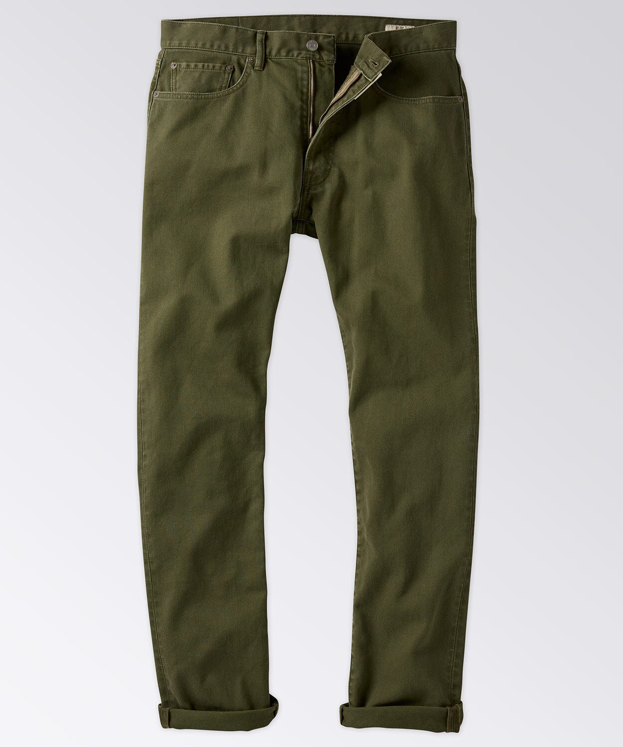 front of mens corduroy pants