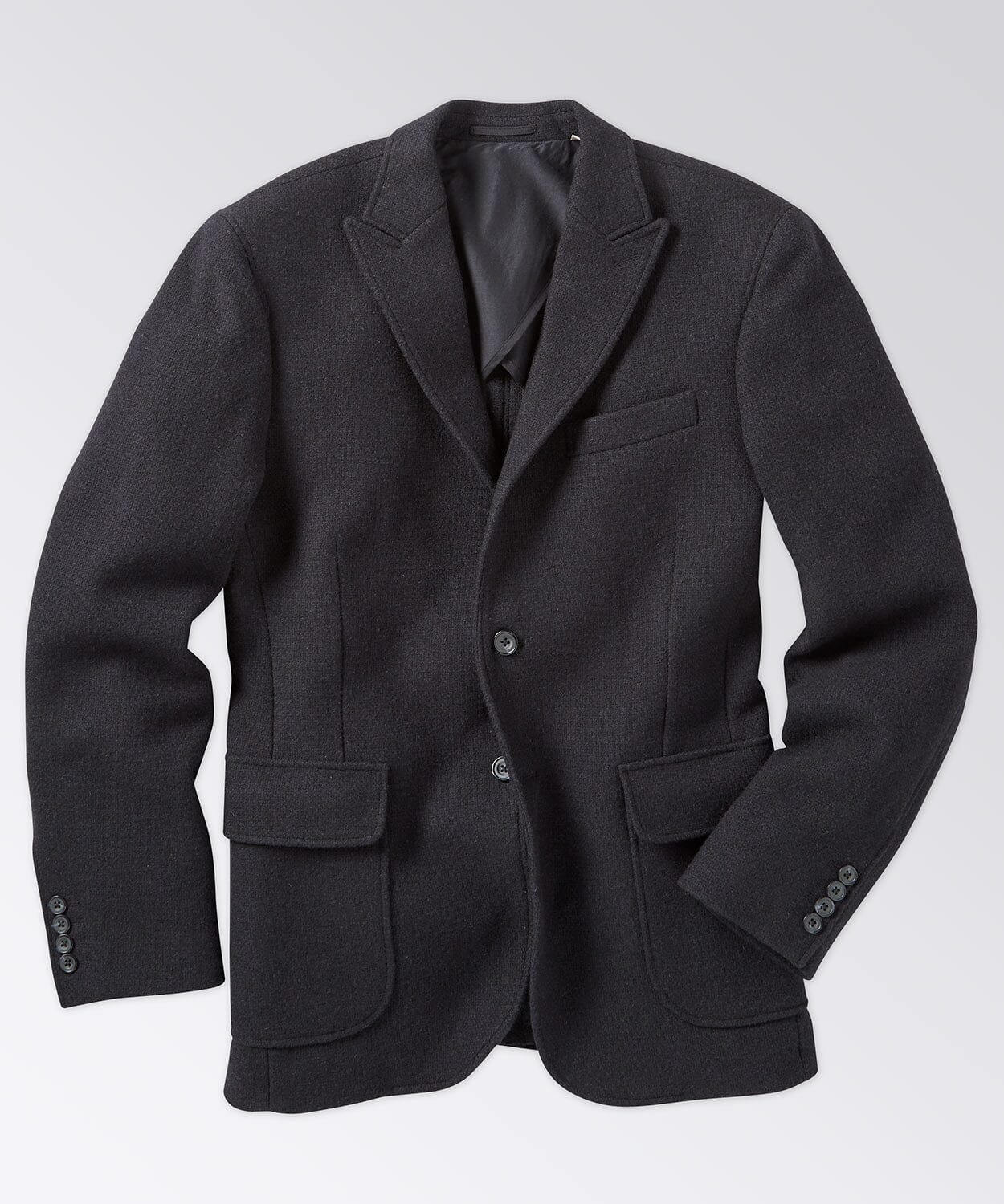 Peak Lapel Blazer Sport Coats & Blazers OOBE BRAND True Navy 38" Reg