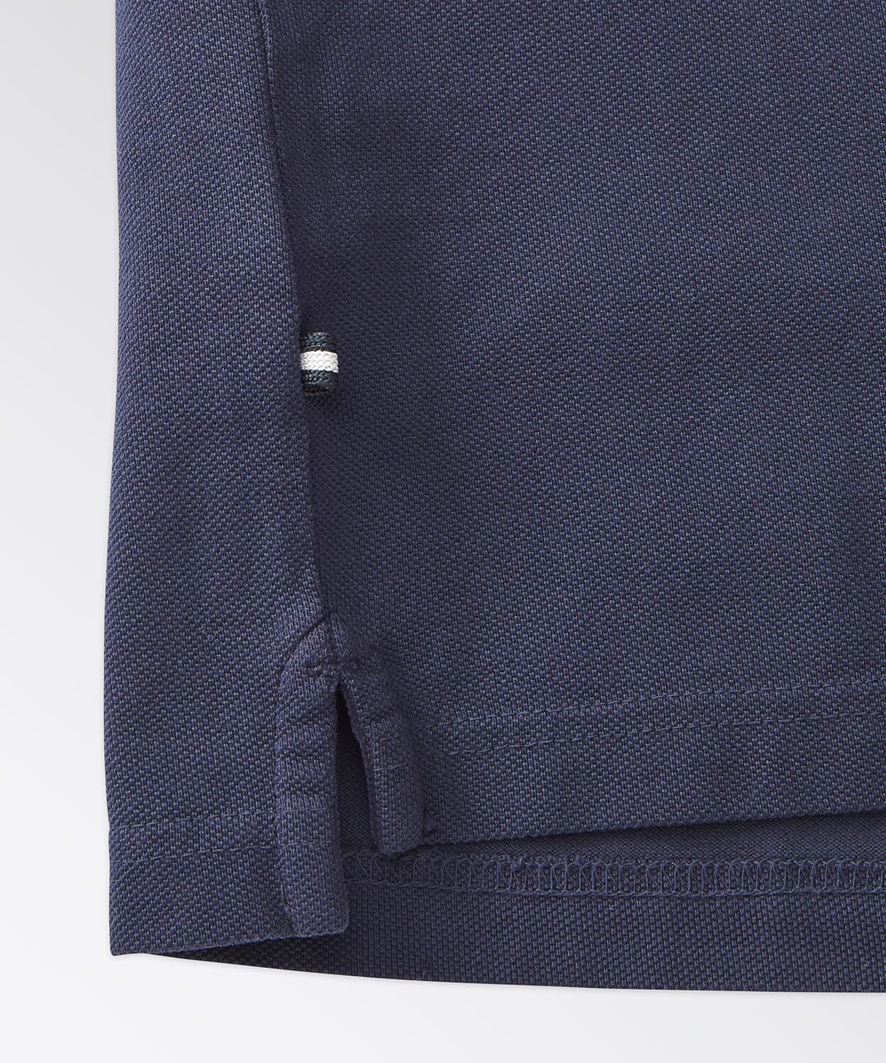 detail of a polo shirt