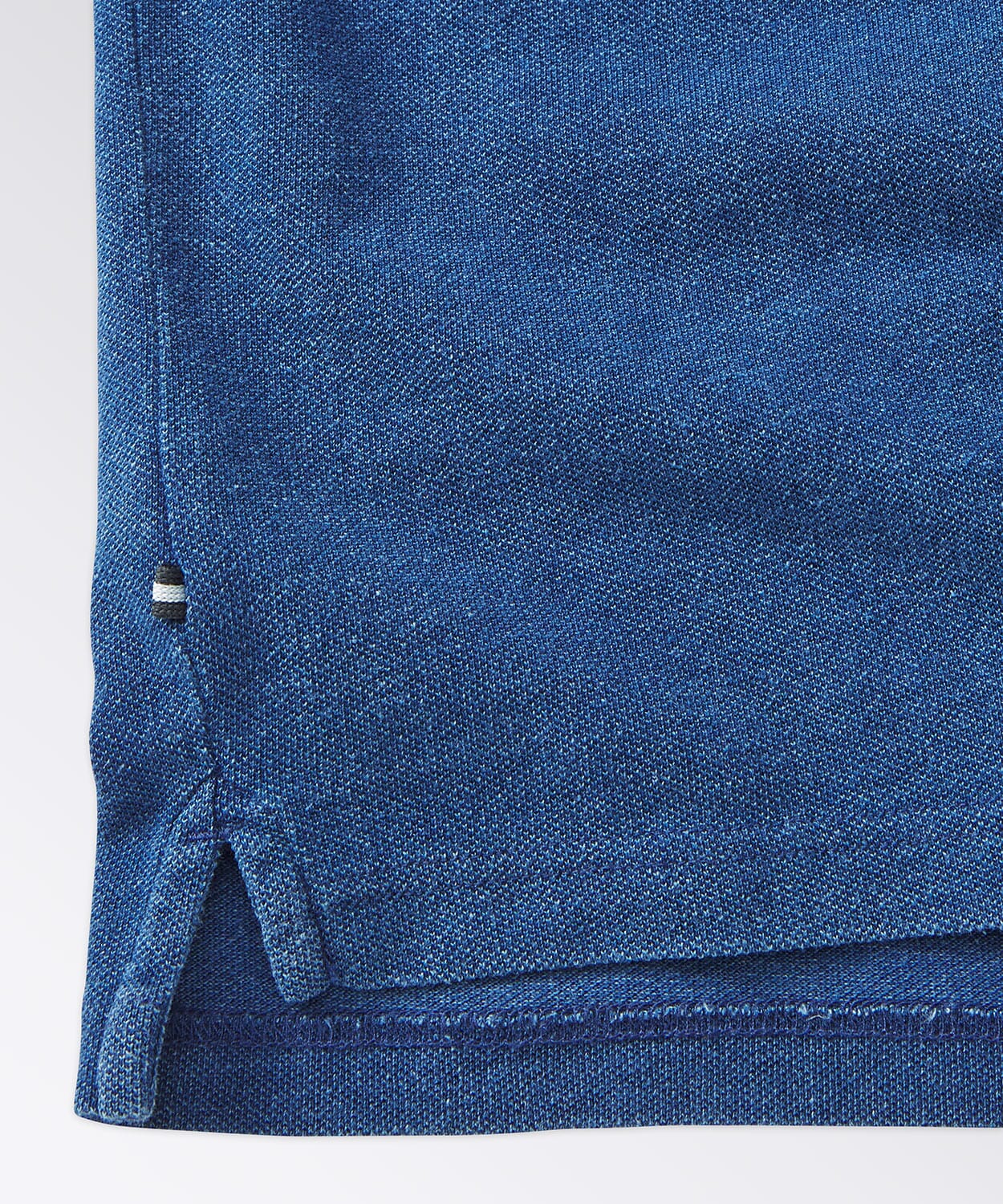 detail of a polo shirt