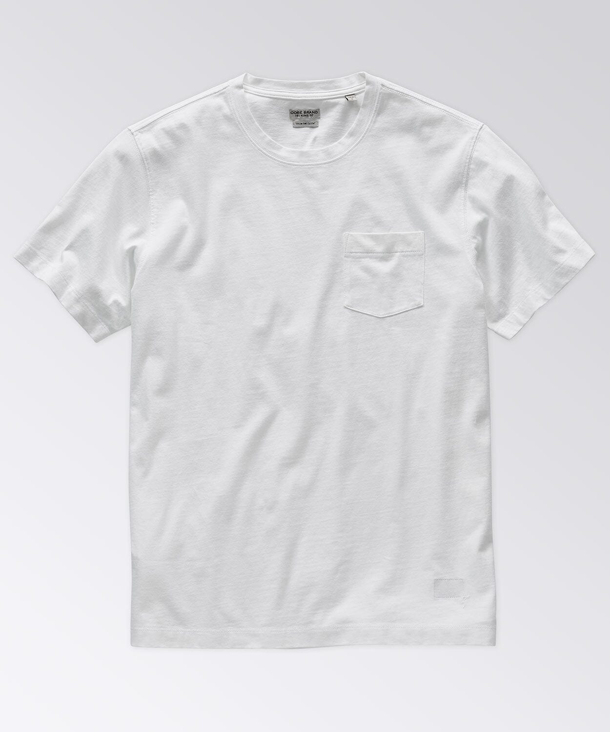 Sutherland Pocket Tee Tees OOBE BRAND Classic White S