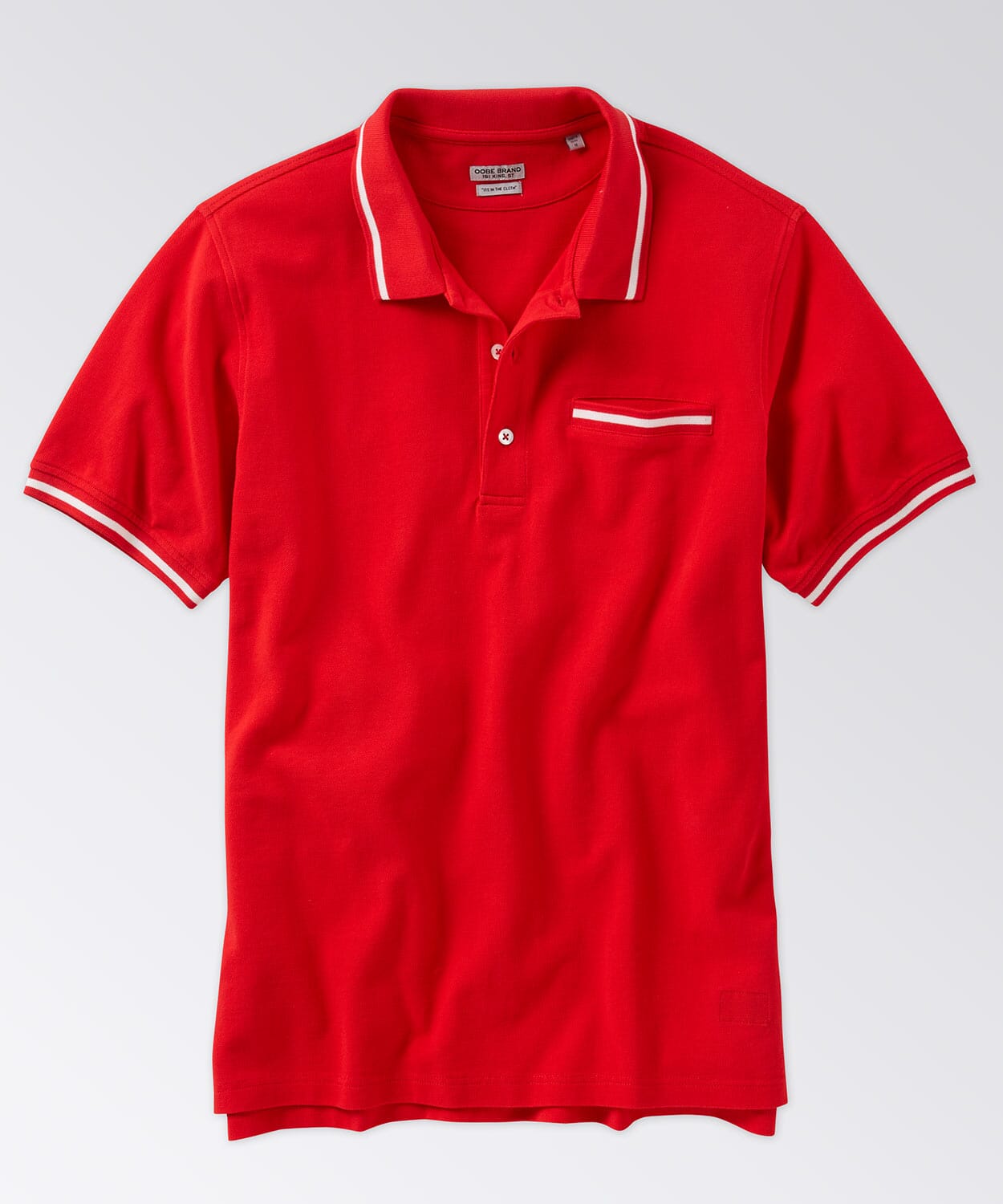 Amherst Polo Polo Shirts OOBE BRAND Poppy S