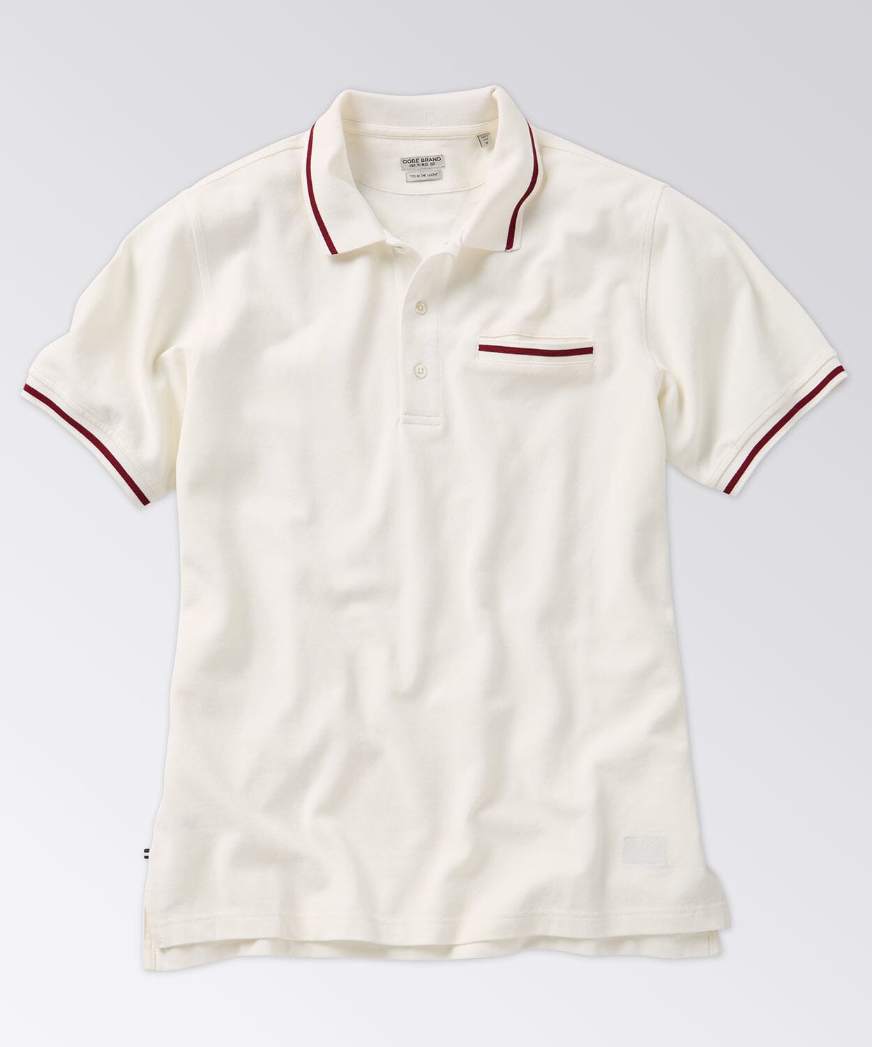 Amherst Polo Polo Shirts OOBE BRAND White Wine S