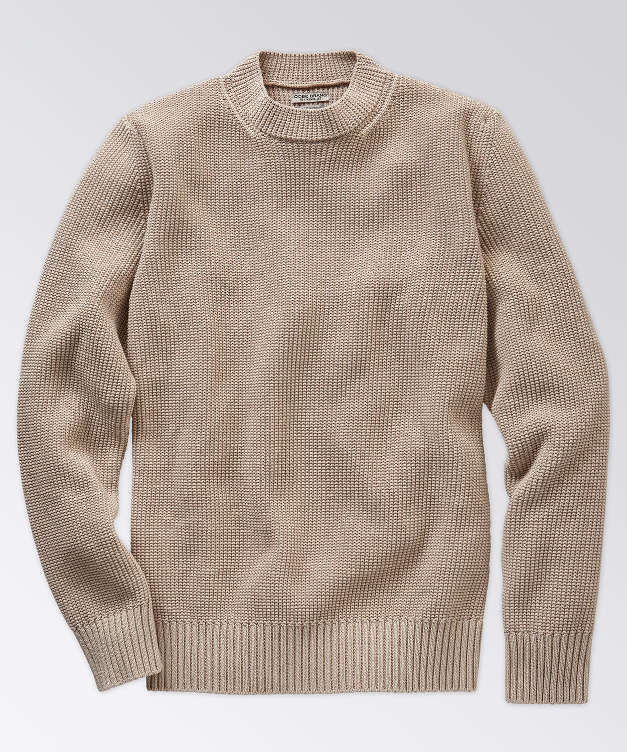 Winslow Crew Sweater Sweaters OOBE BRAND Stone S