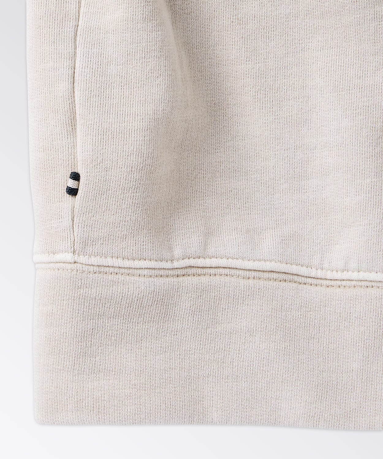 detail of a mens cardigan sweater