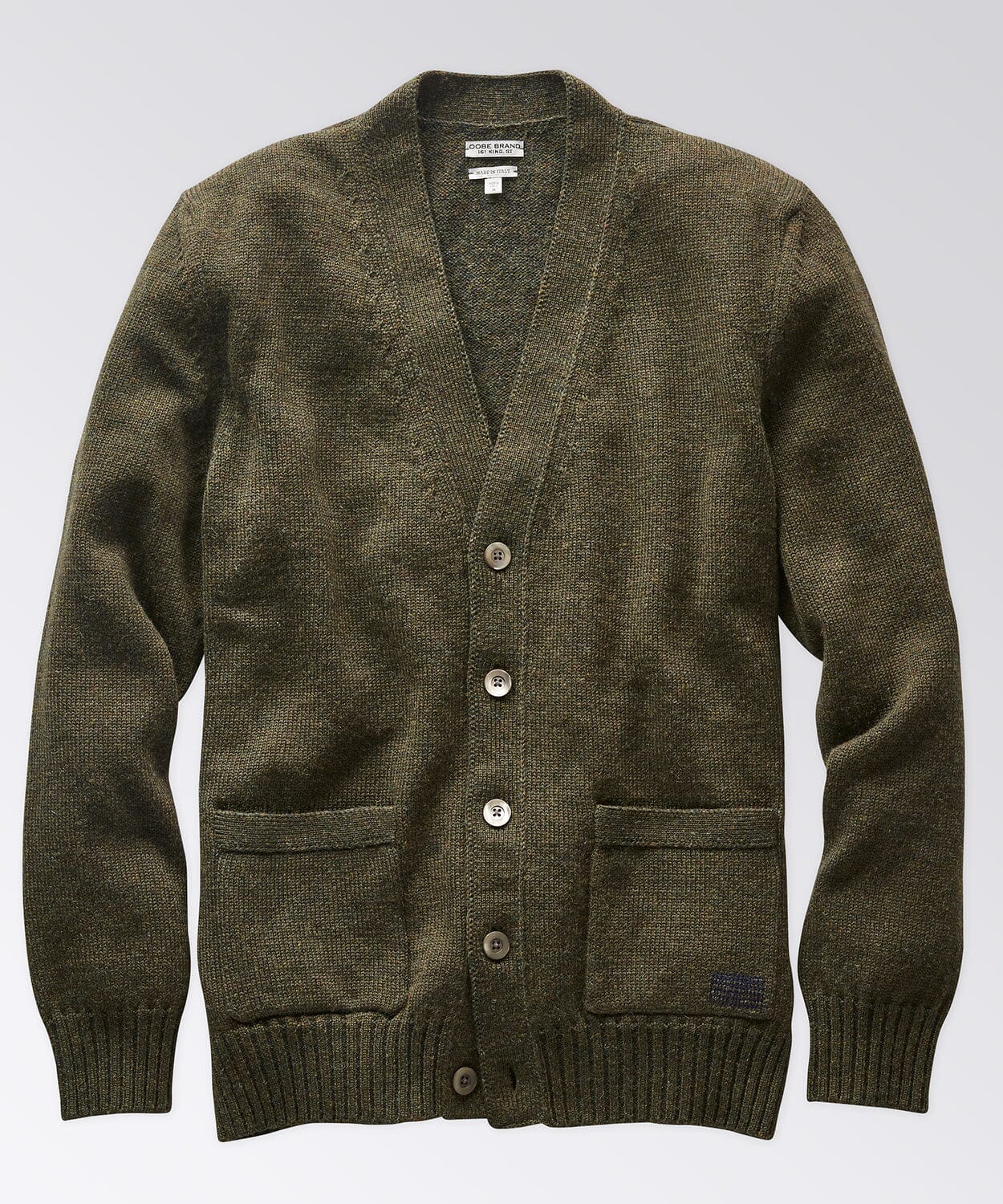 Langford Cardigan Sweaters OOBE BRAND Olive S 