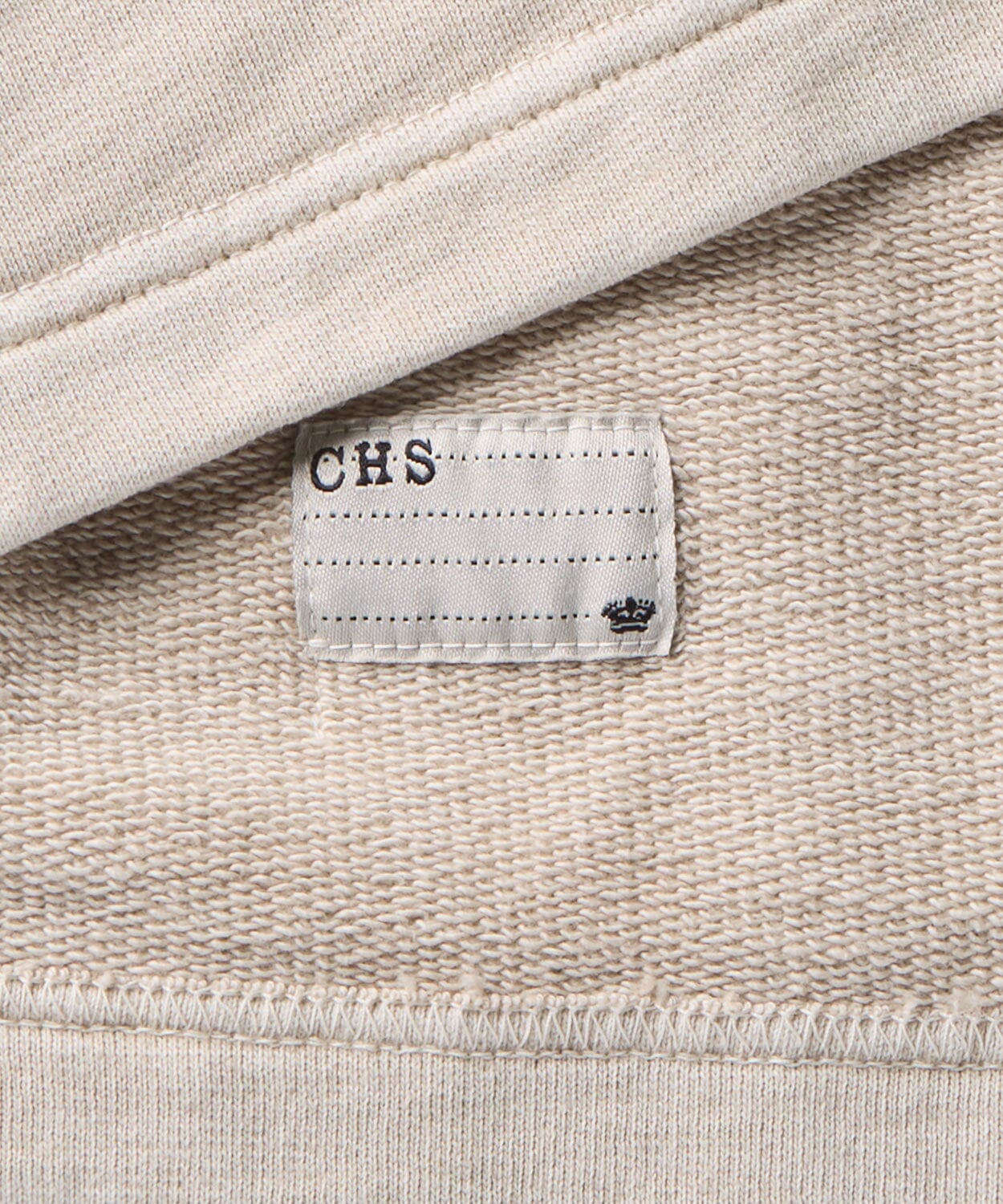 Close Up of Hidden Name Label in Interior of Garment