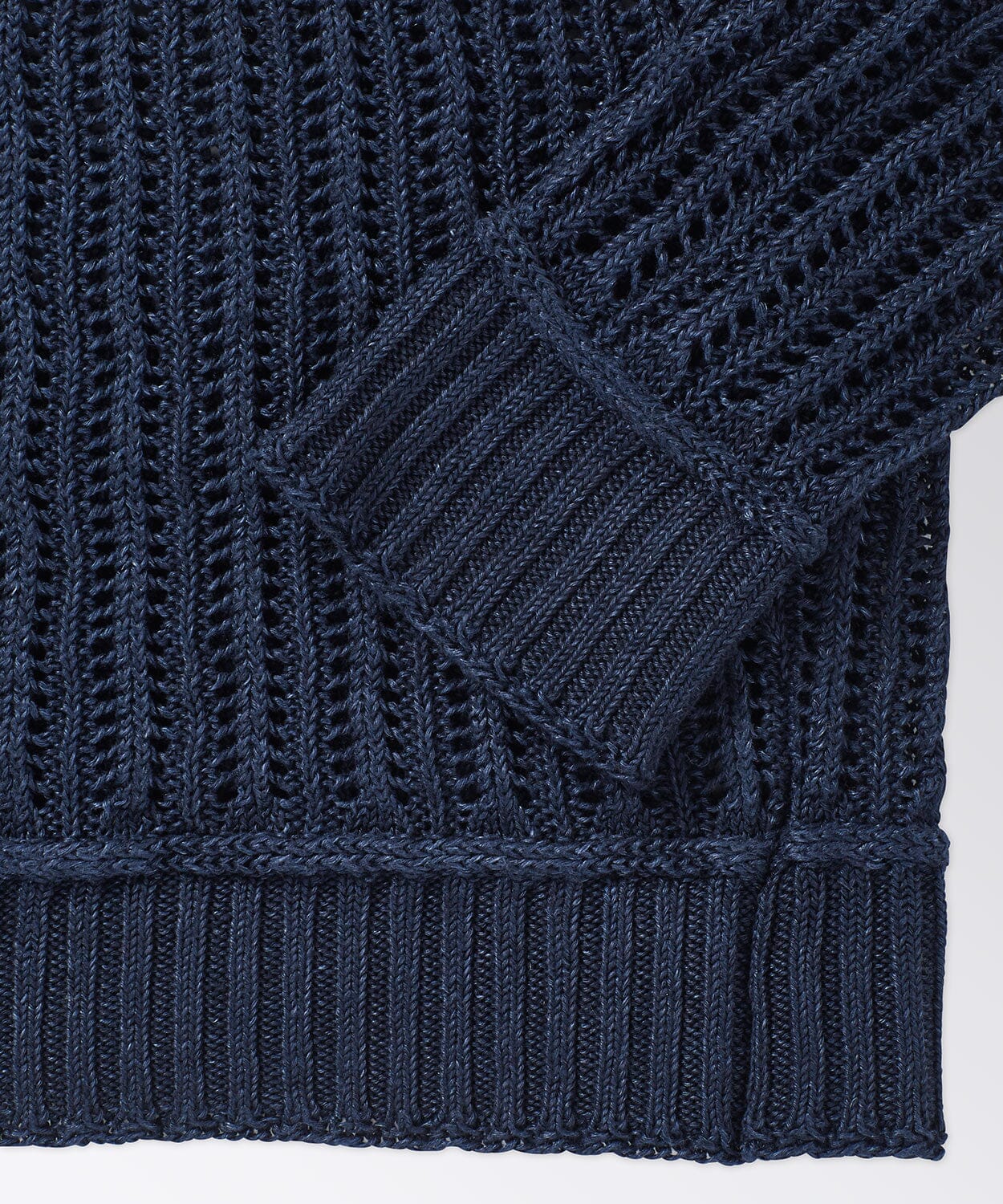 details of a sweater