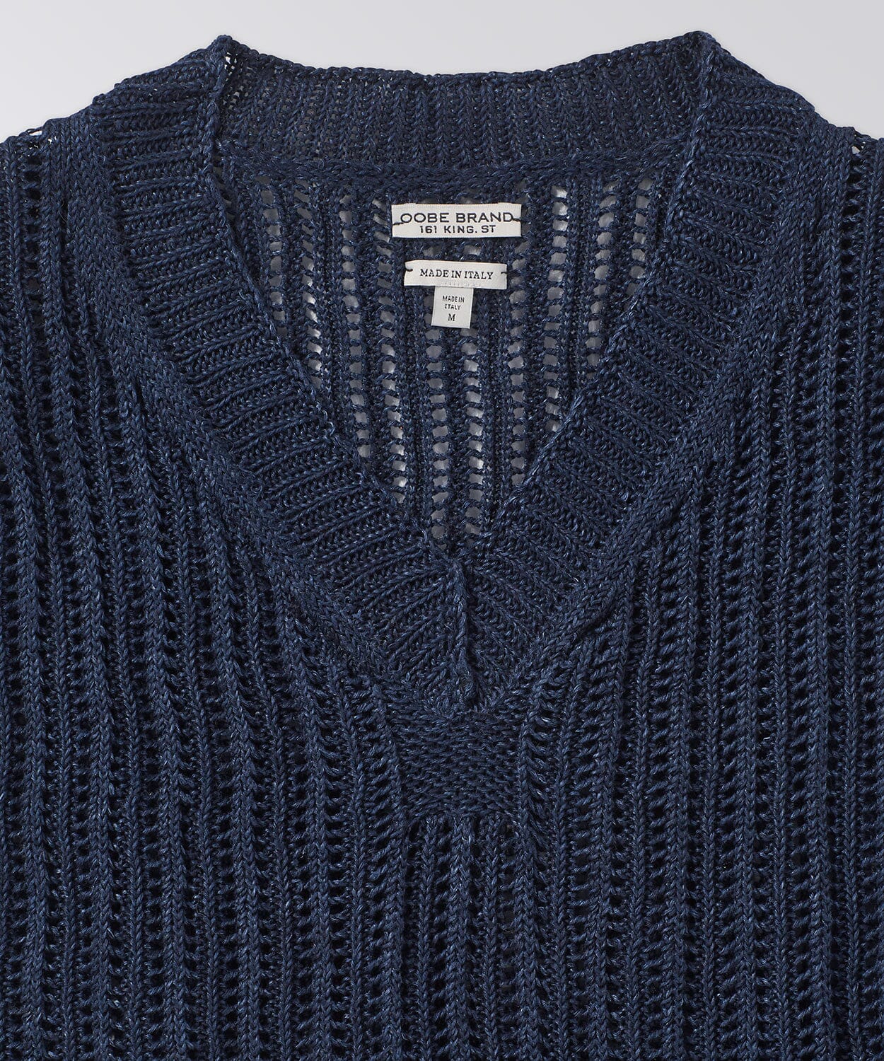 Close Up of V Neck