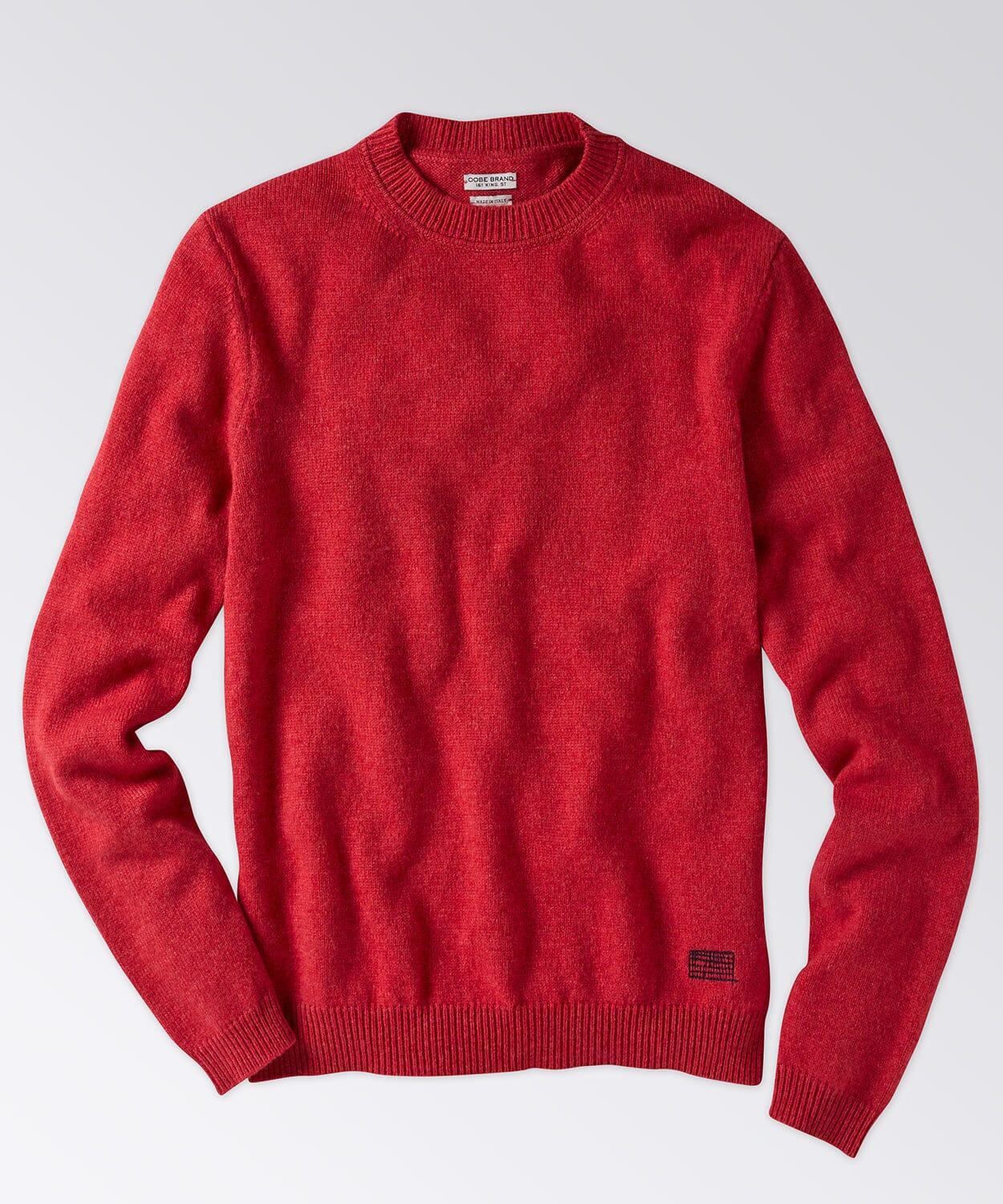 Samson Crew Sweater Sweaters OOBE BRAND Brick S 