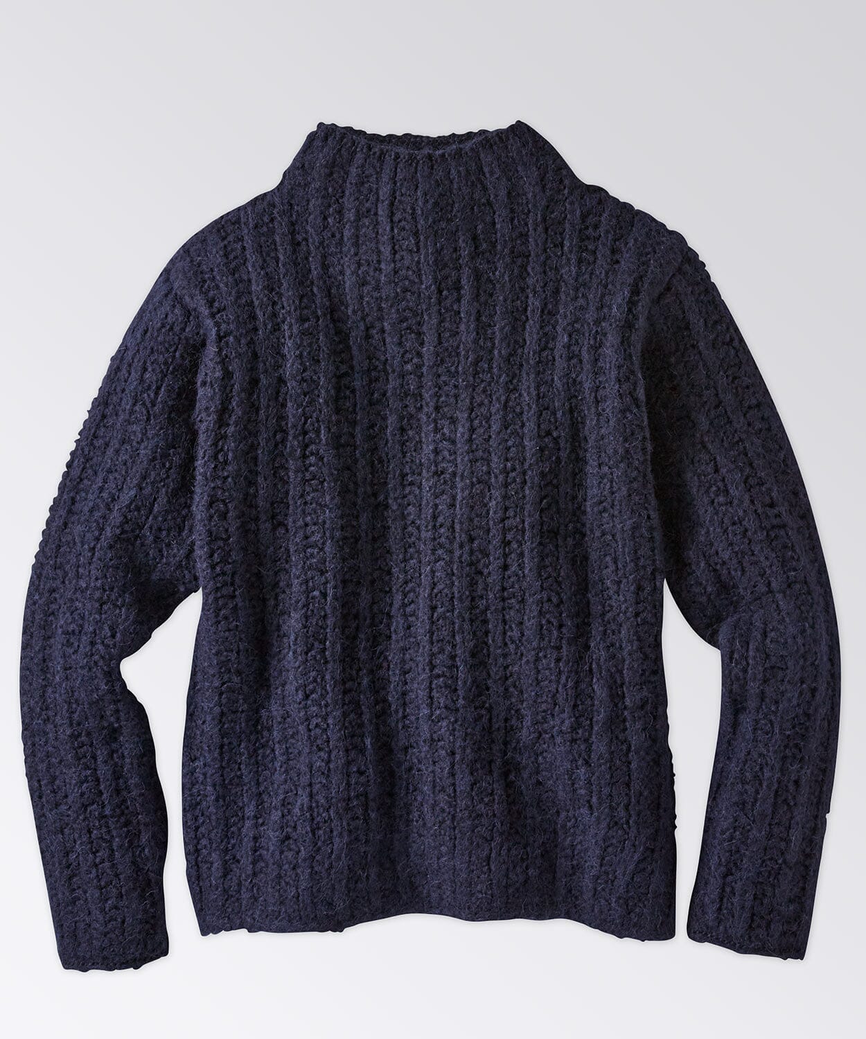 mens mock neck sweater