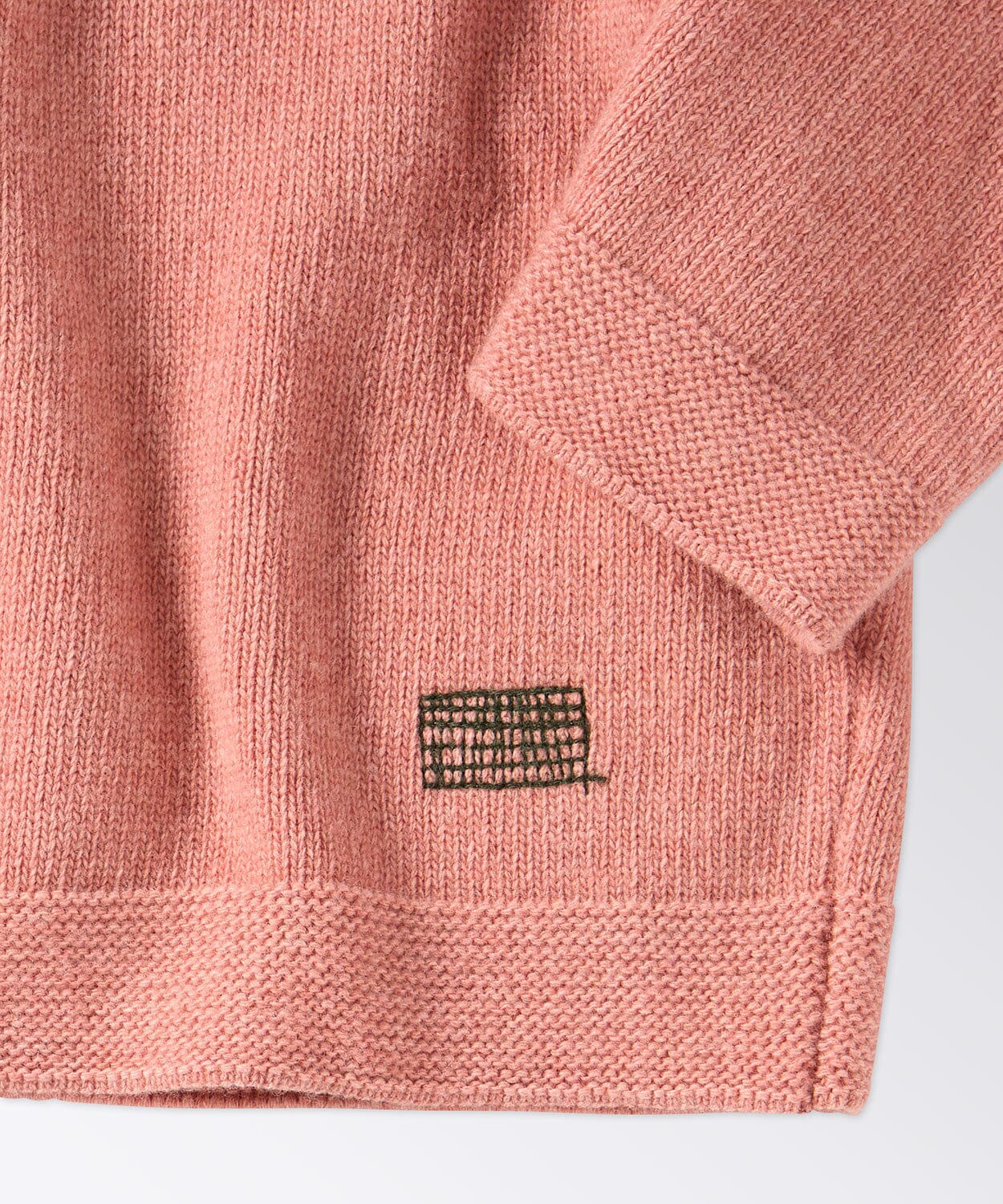 Close Up of Signature Stitch Detail