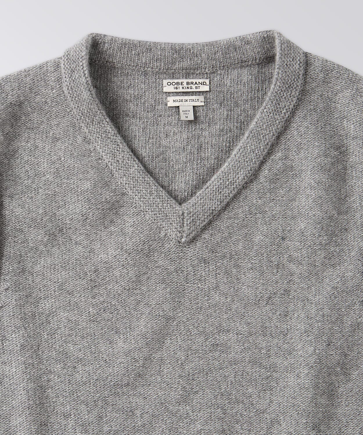 Close up of V Neck
