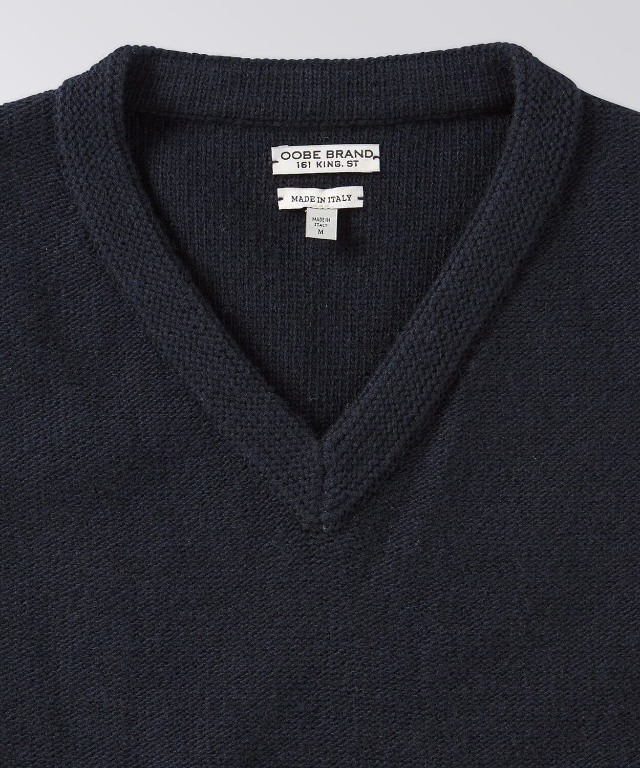 Close Up of V Neck